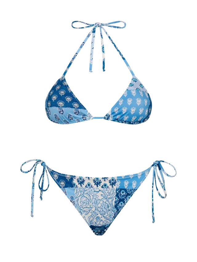 mc2-saint-barth-leah-virgo-bikini-a-triangolo-stampa-floreale-patch-azzurro image 1