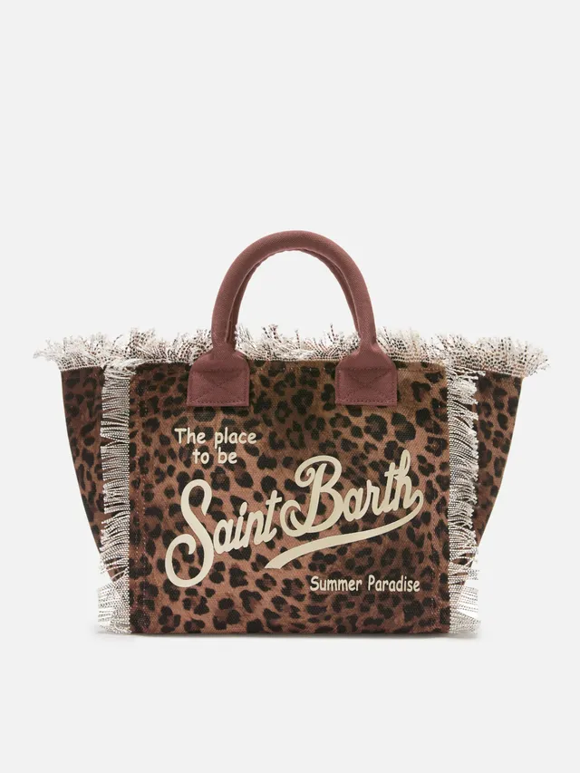 borsa-colette-mc2-saint-barth-in-canvas-con-fantasia-leopardata image 1
