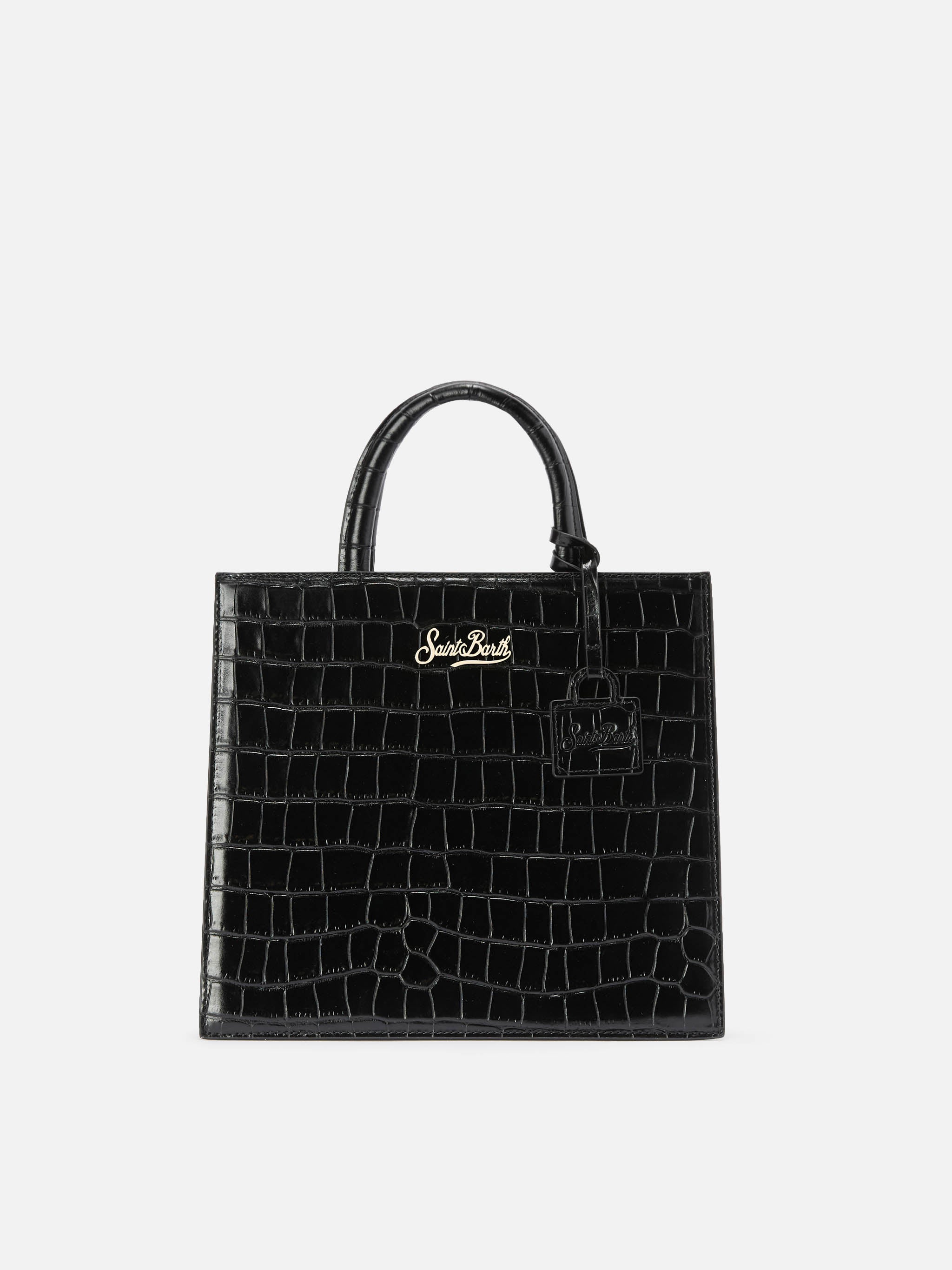 mc2-saint-barth-borsa-shop-bag-midi-in-pelle-stampa-coccodrillo-nera image 1