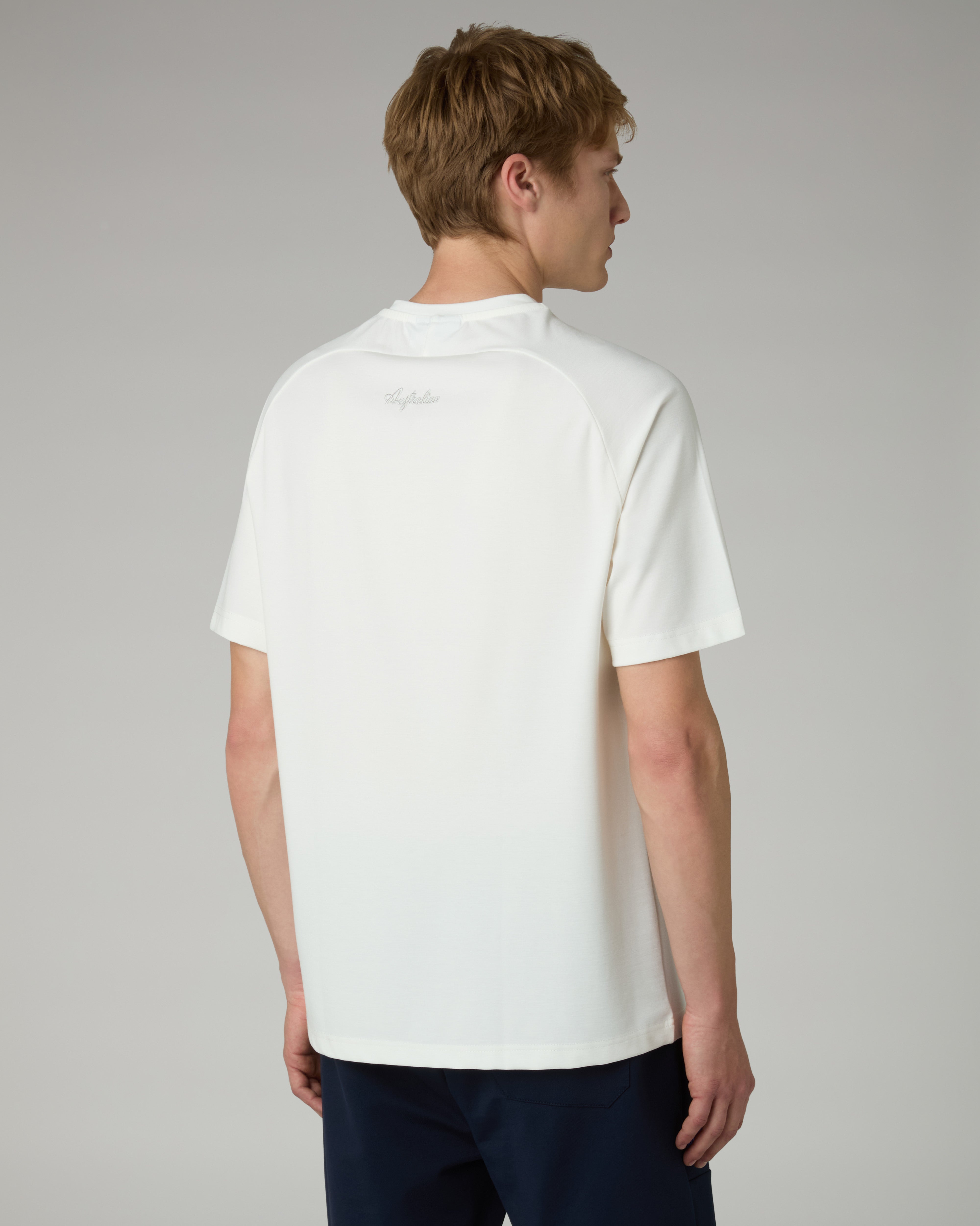 australian-poison-t-shirt-maglia-latte-flow-regular-fit image 3