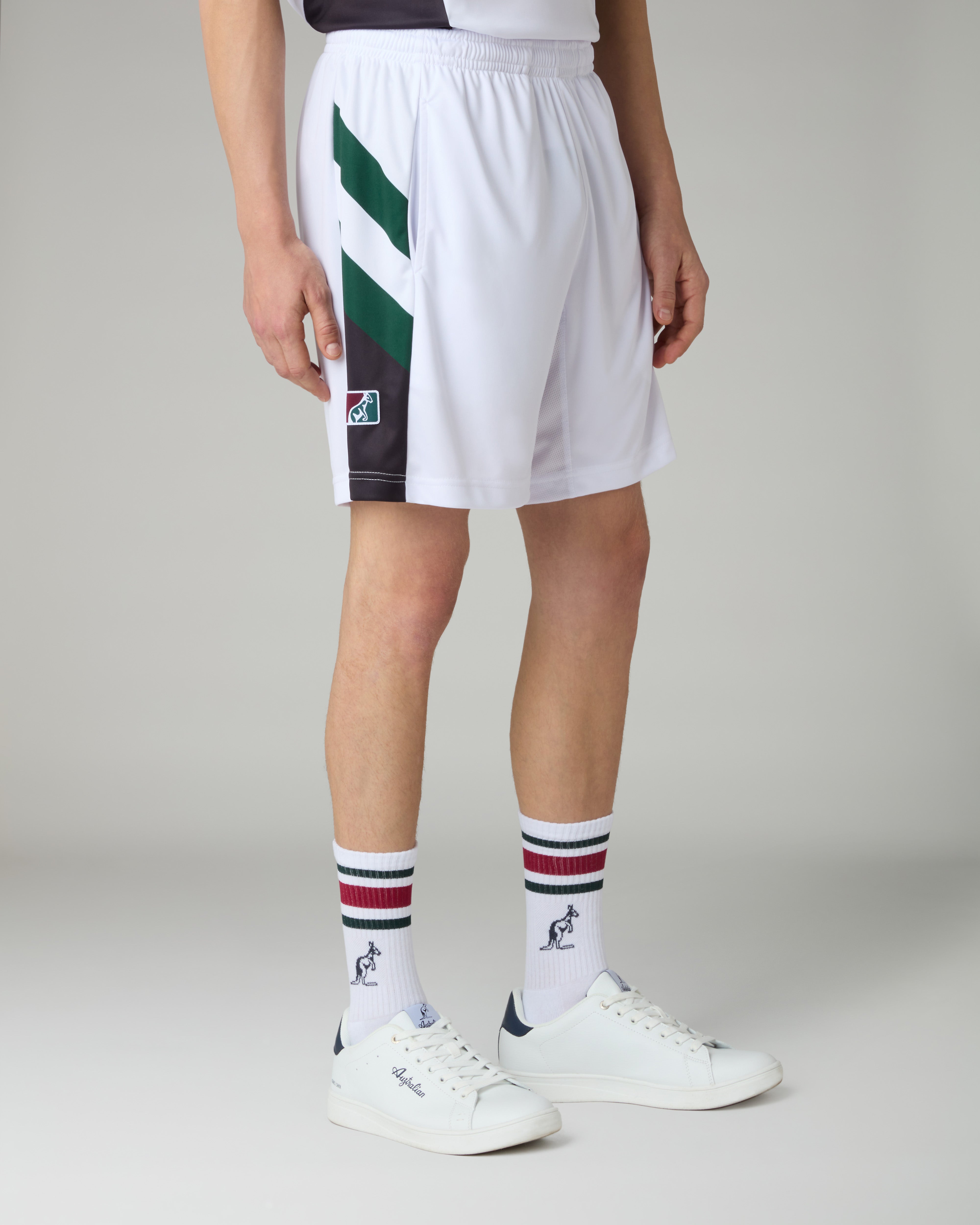 australian-classic-short-bianco-in-tessuto-ace-con-coulisse image 1