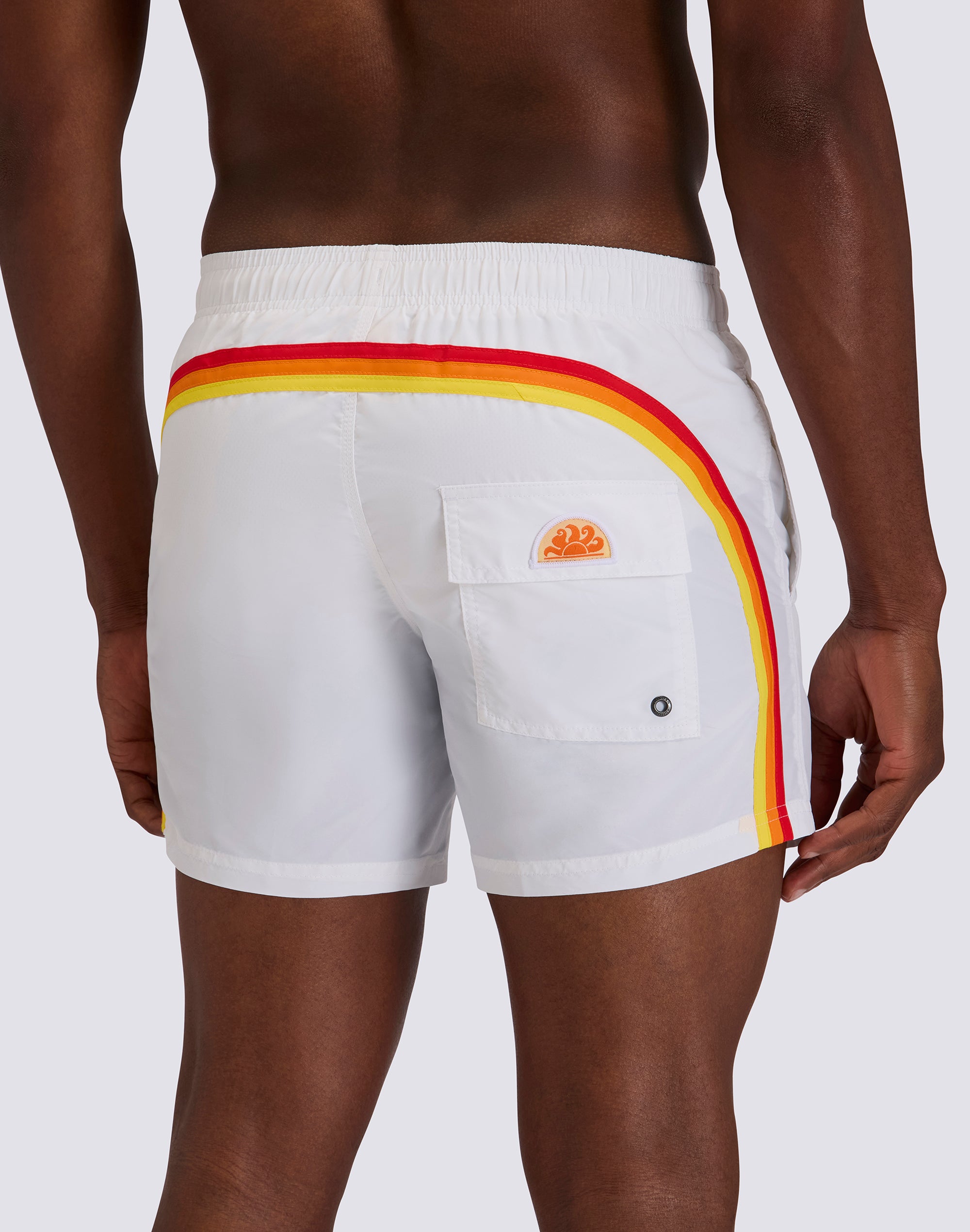 sundek-m504bdta100-iconic-taffeta-costume-da-bagno-uomo-corto-a-vita-elasticata-2 image 3