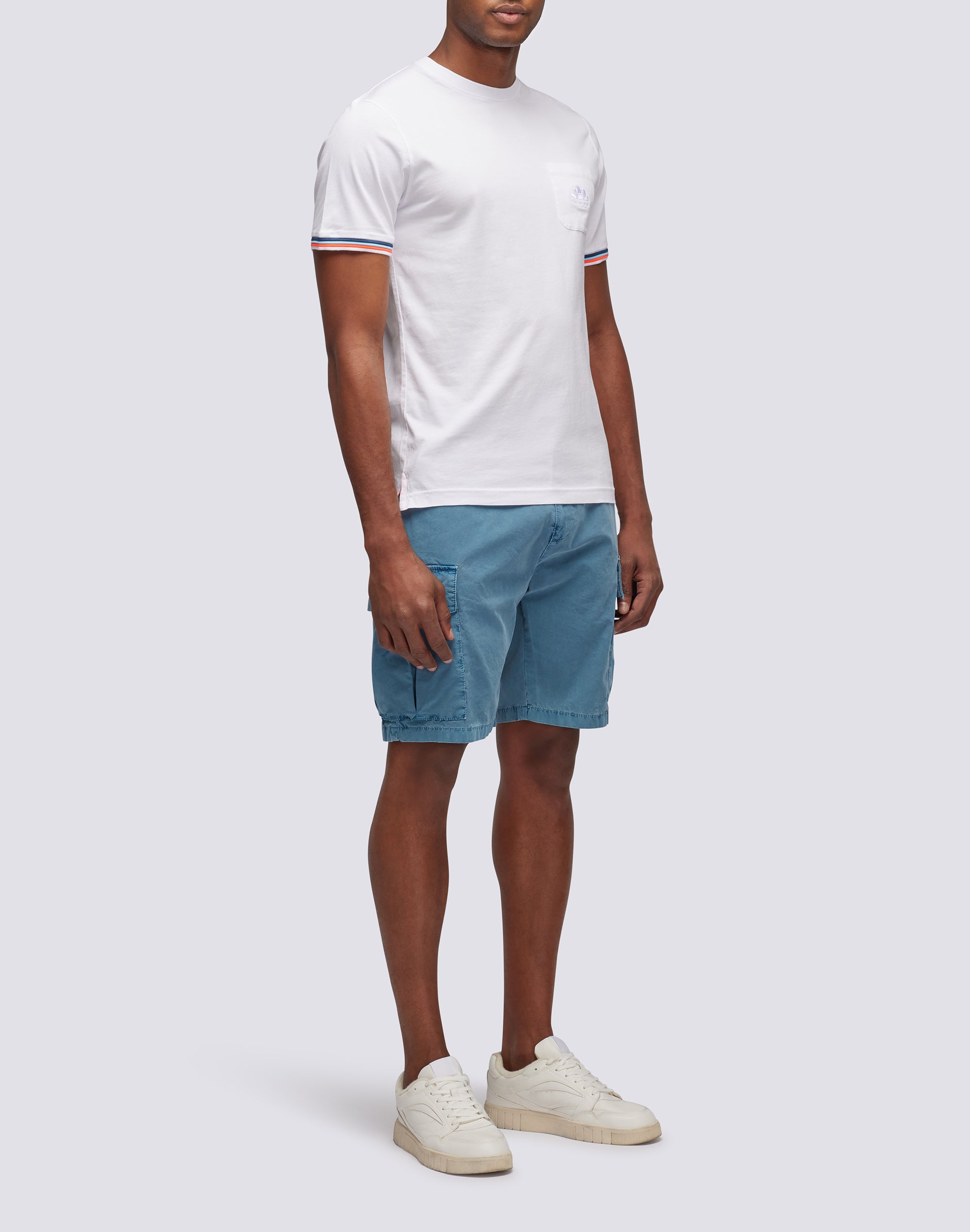 sundek-finn-t-shirt-uomo-girocollo-con-taschino image 3