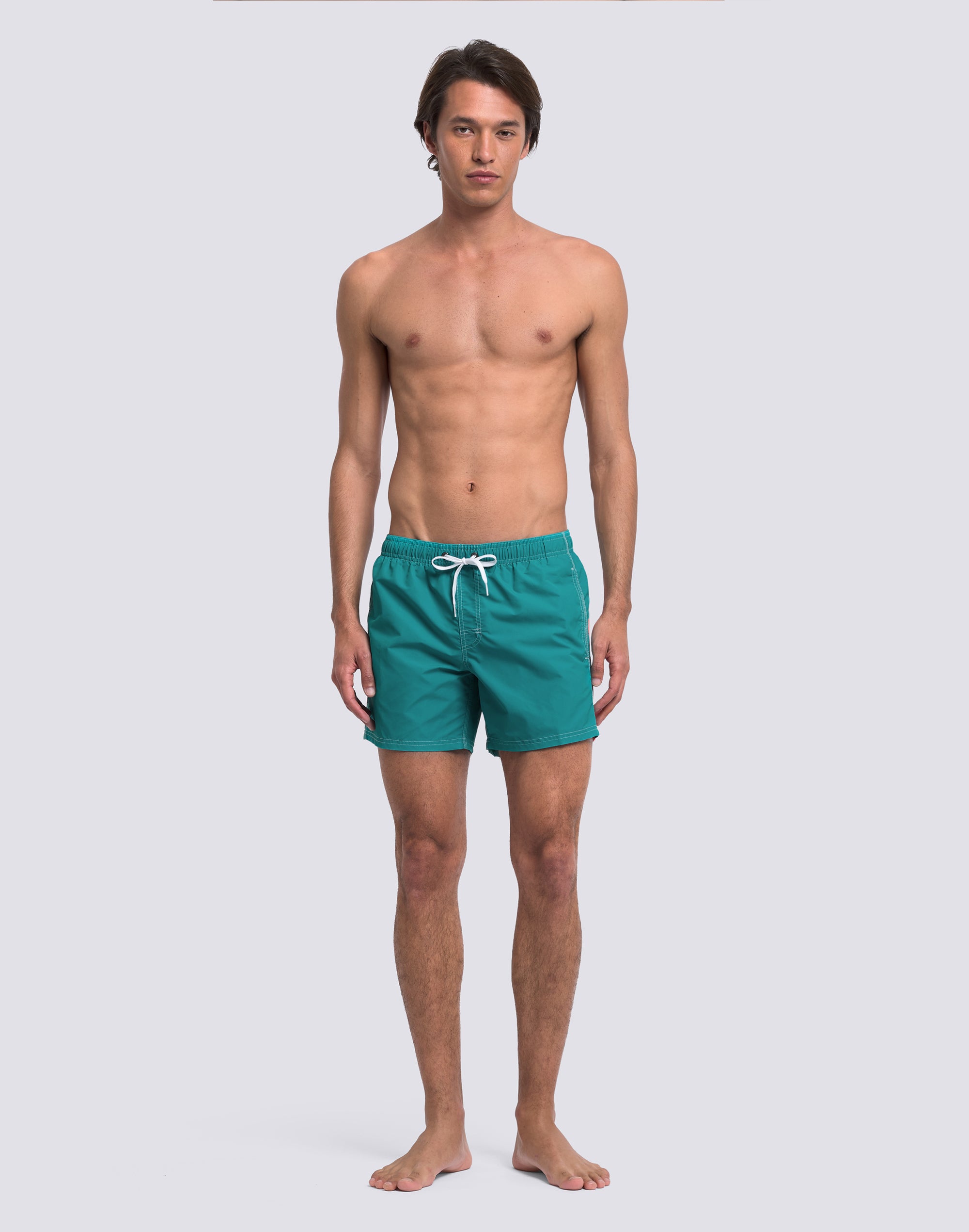 sundek-iconic-m504bdta100-costume-uomo-corto-vita-elasticata-taffeta-rainbow image 3