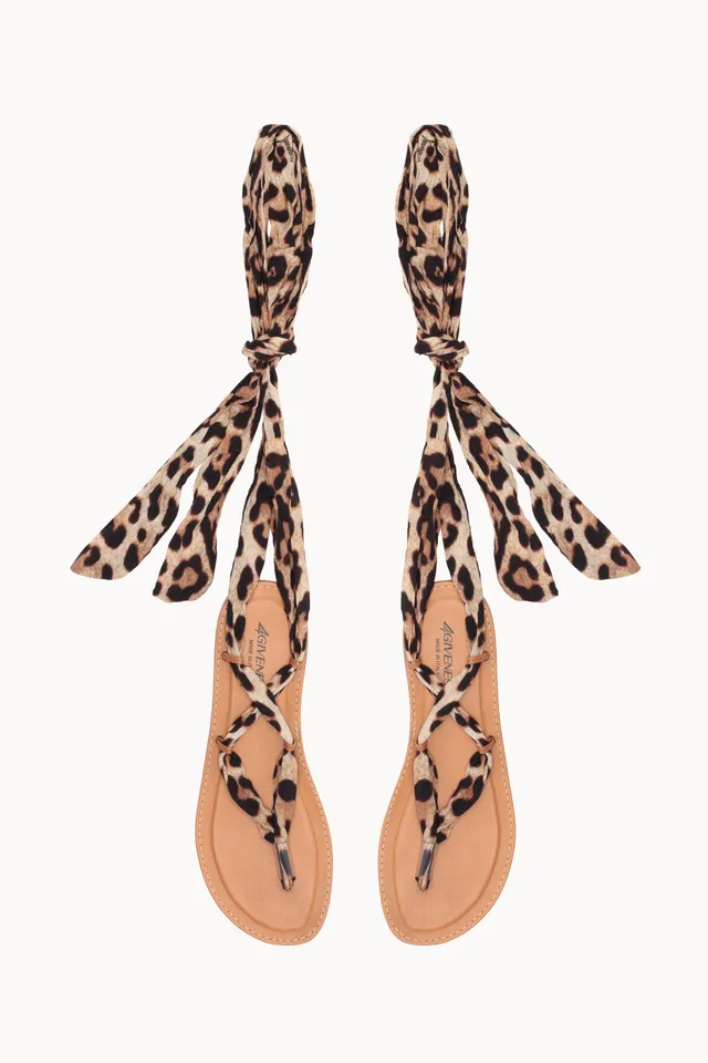 4giveness-sandalo-infradito-donna-foulard-incrocio-fantasia image 1