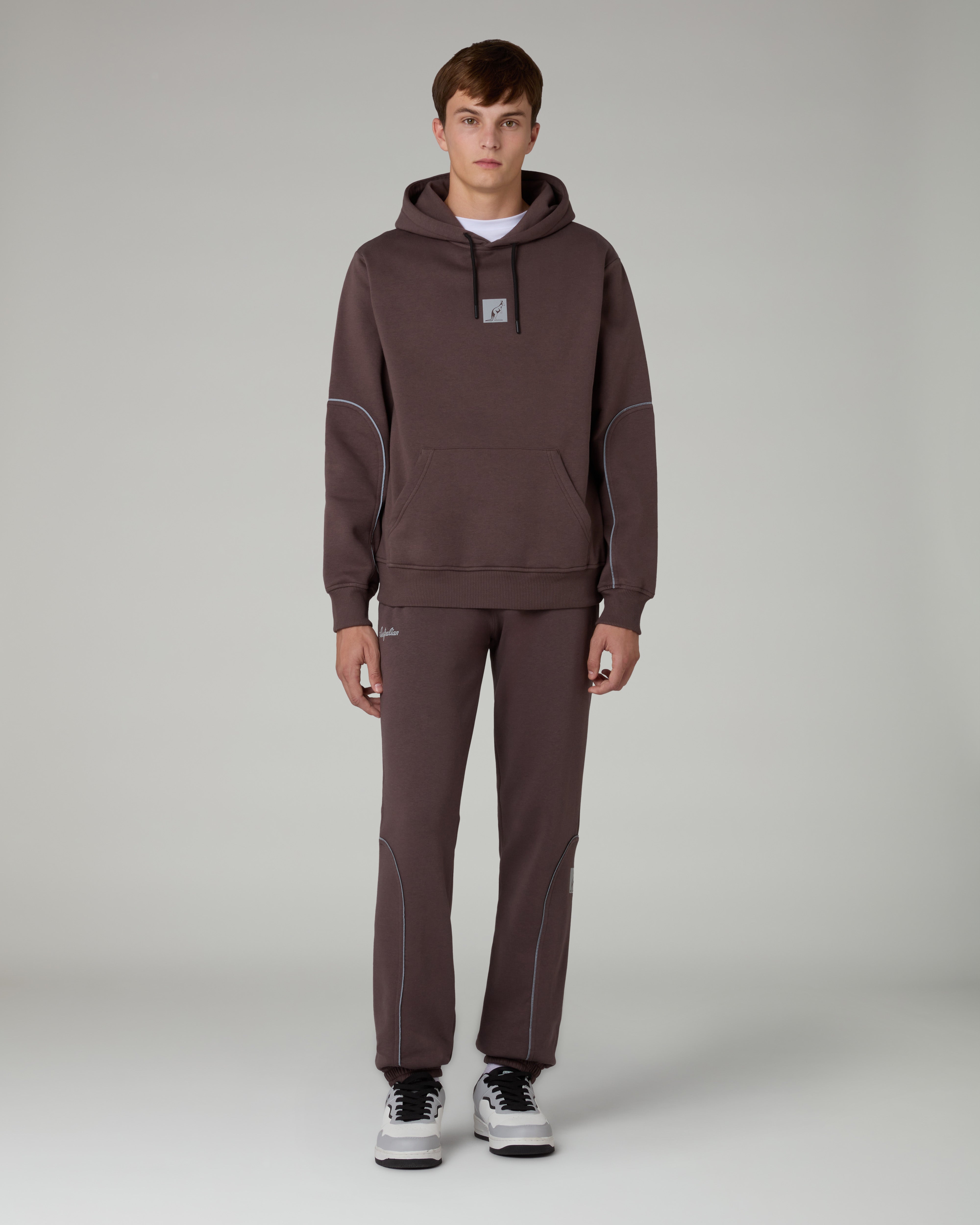 australian-nocturna-hoodie-felpa-con-cappuccio-invernale-made-in-italy image 2