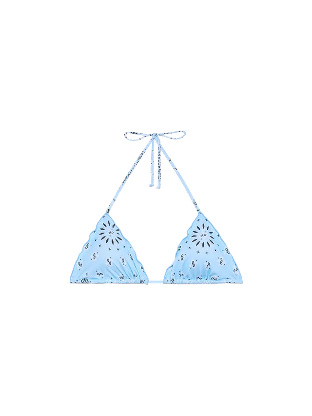 mc2-saint-barth-sagittarius-top-bikini-triangolo-stampa-bandana-azzurro image 1