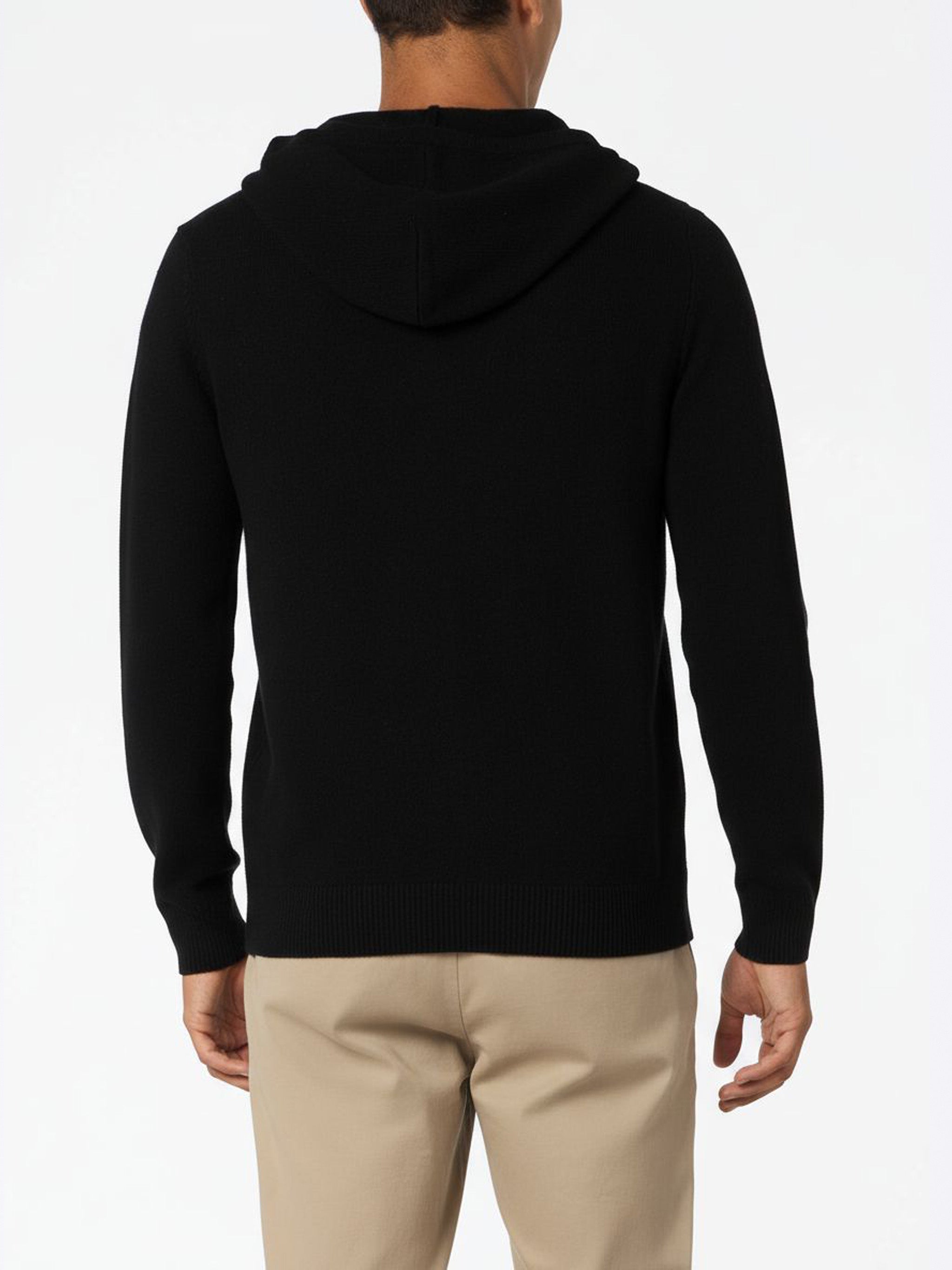 mc2-saint-barth-notting-maglia-uomo-lana-con-cappuccio-nero image 3