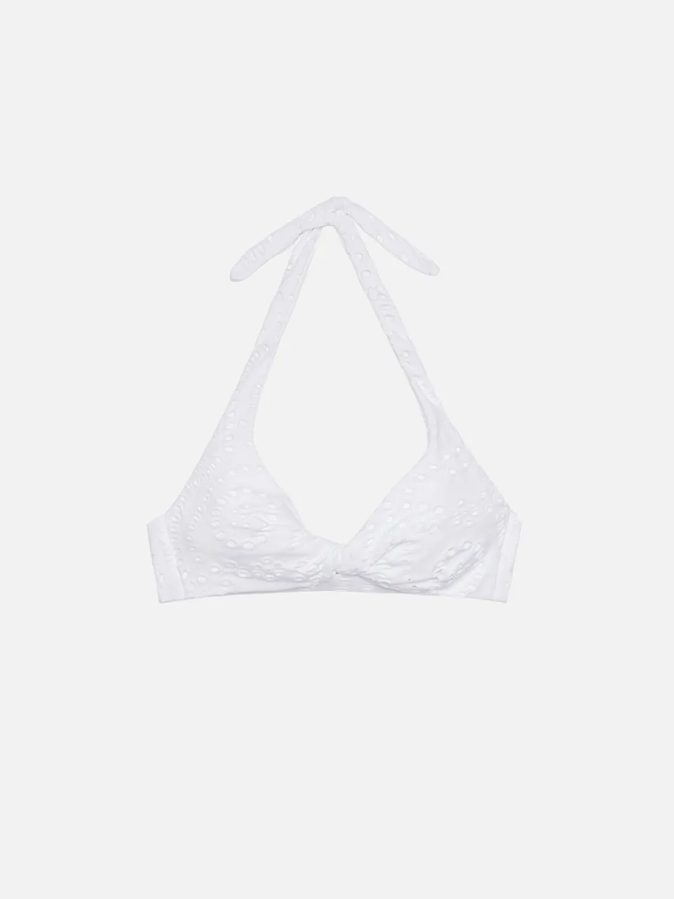 mc2-saint-barth-leda-top-bralette-triangolo-sangallo-marrone image 1