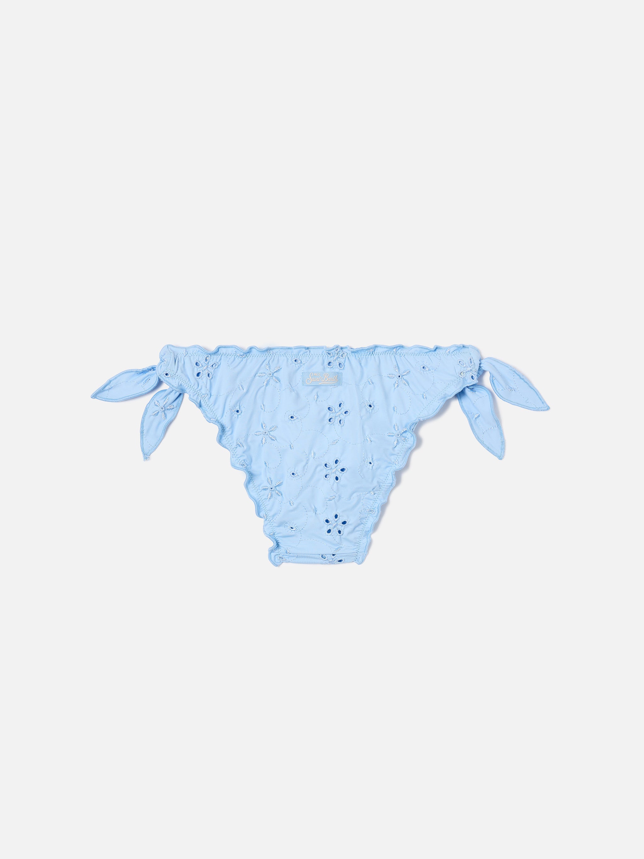 mc2-saint-barth-slip-mare-bimba-cric-azzurro-sangallo-ricamo-floreale image 2