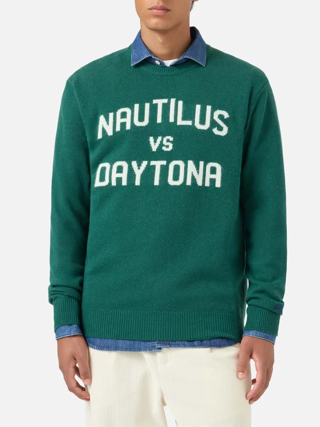 mc2-saint-barth-maglia-heron-uomo-in-jacquard-nautilus-daytona-verde image 1