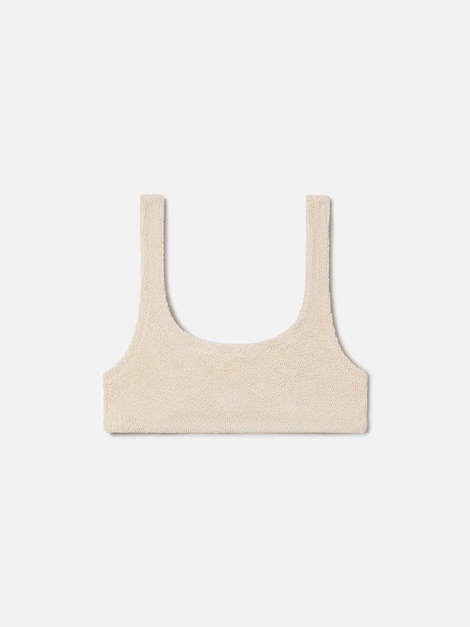 mc2-saint-barth-top-bikini-naima-bralette-in-tessuto-crinkle-beige-chiaro image 1