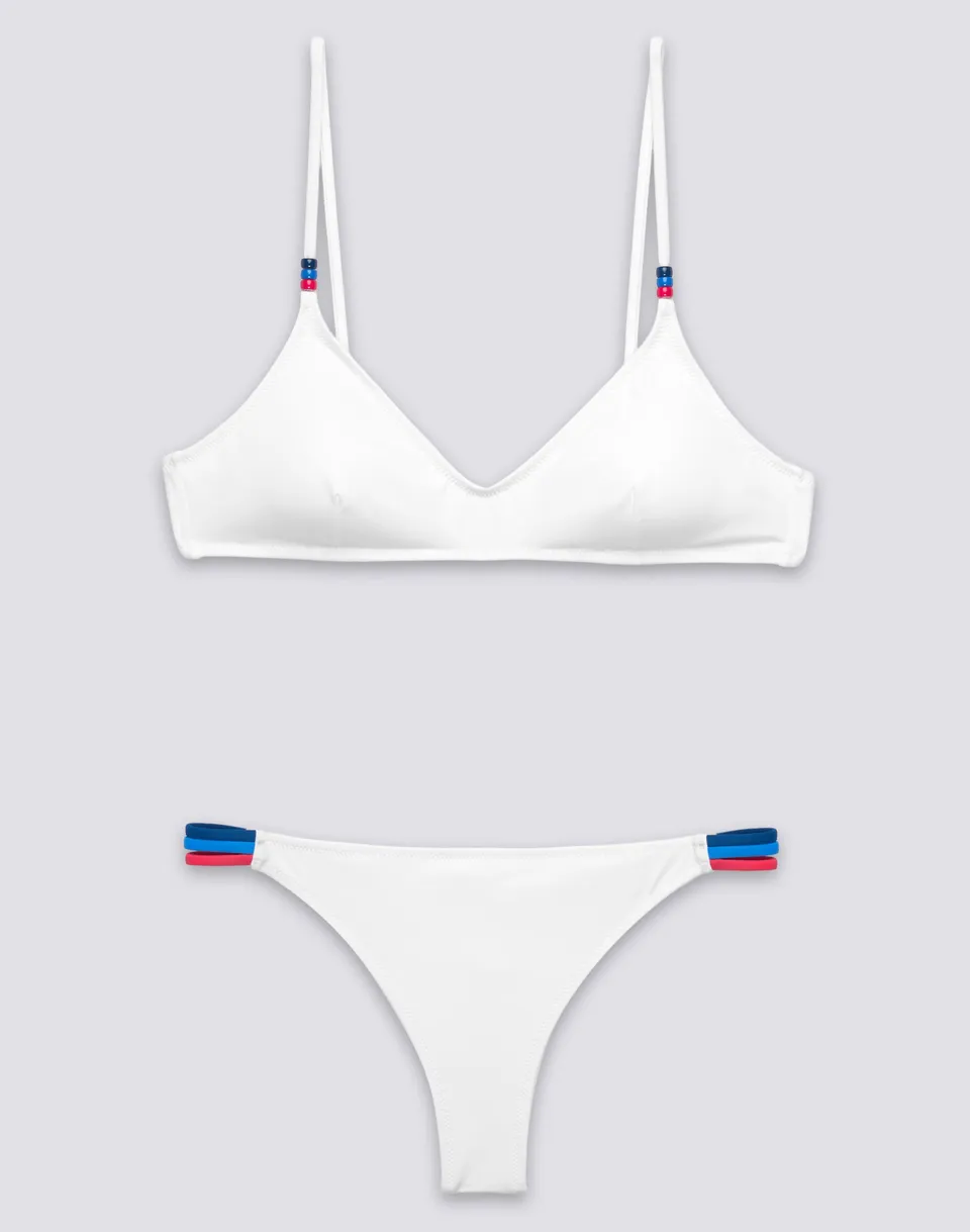 sundek-bikini-top-bralette-e-slip-brasiliana-con-perline image 1