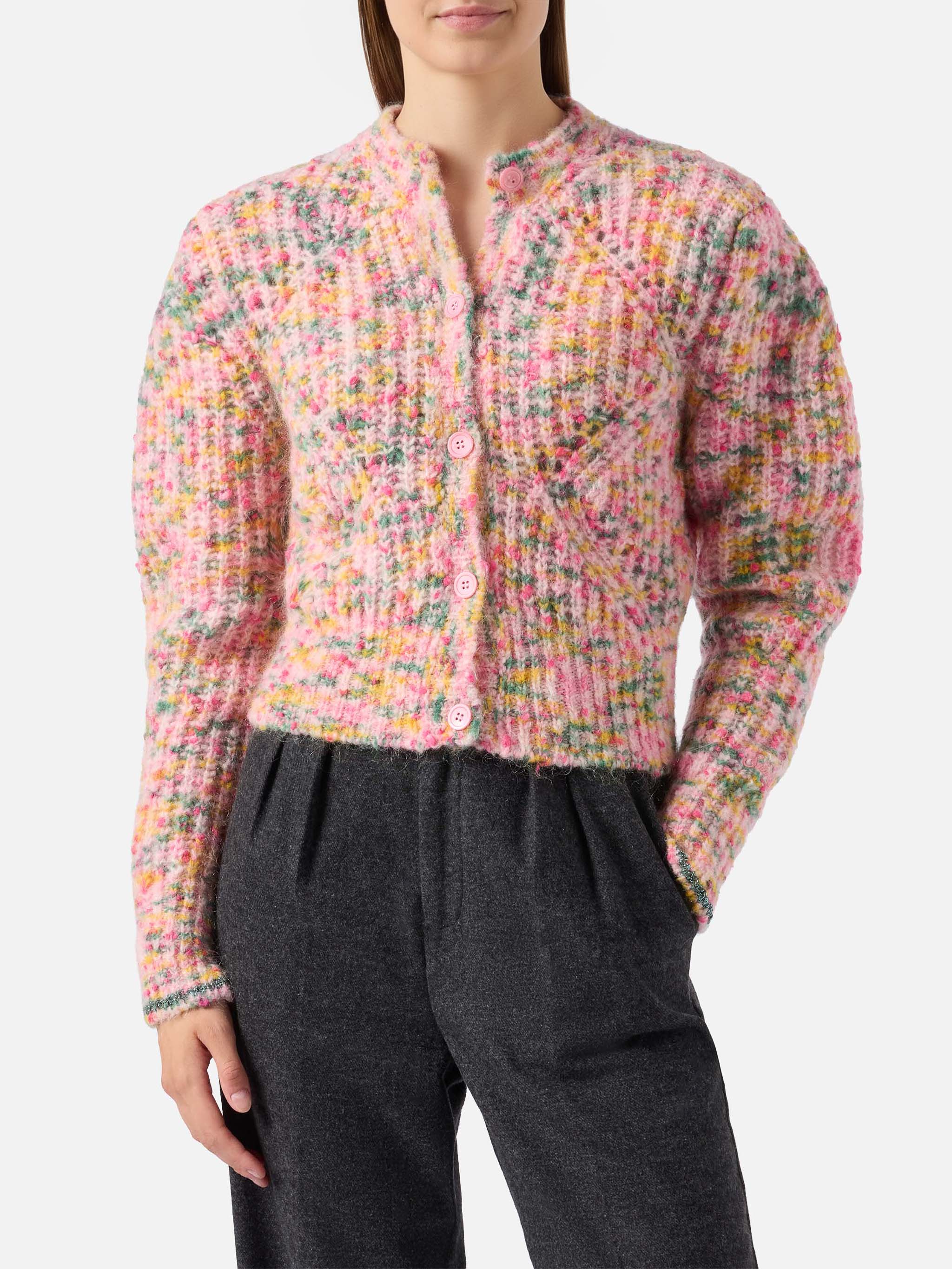 cardigan-mc2-saint-barth-mabelle-in-filato-moulin-multicolore image 1