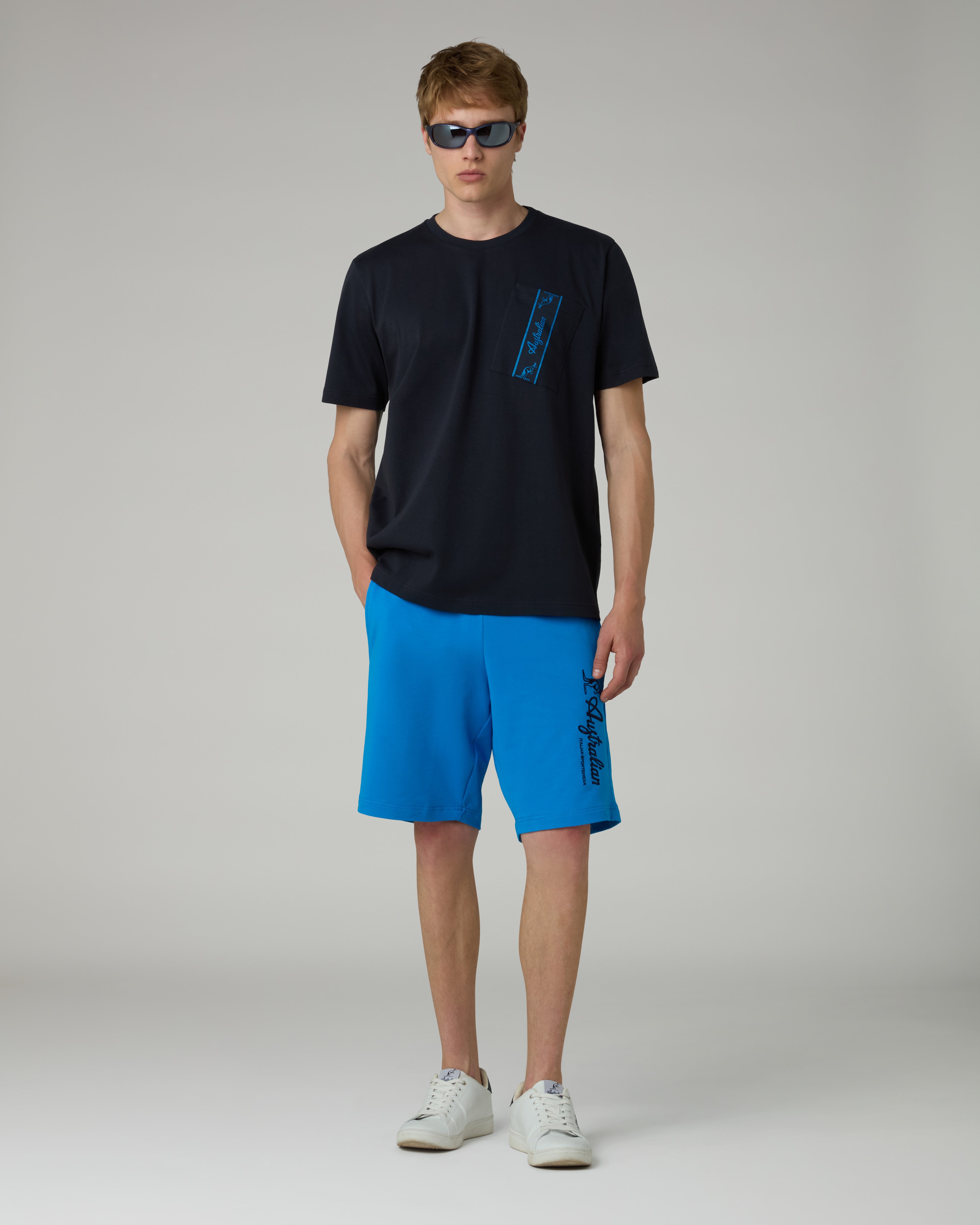 australian-pocket-t-shirt-t-shirt-cotone-blu-navy image 2