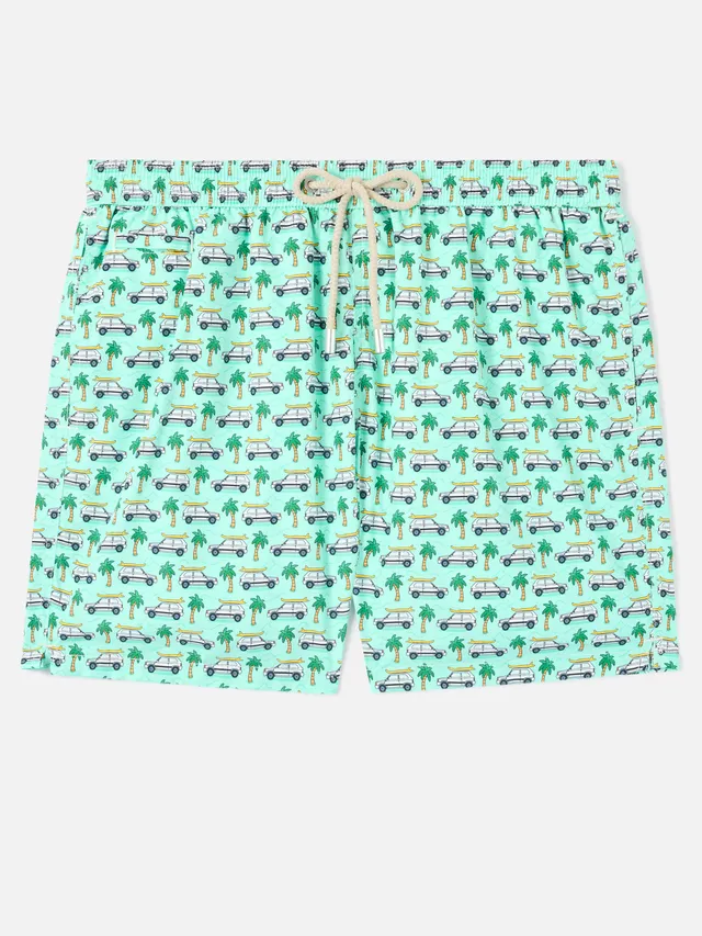 mc2-saint-barth-lighting-micro-costume-uomo-panda-verde-special-edition image 1