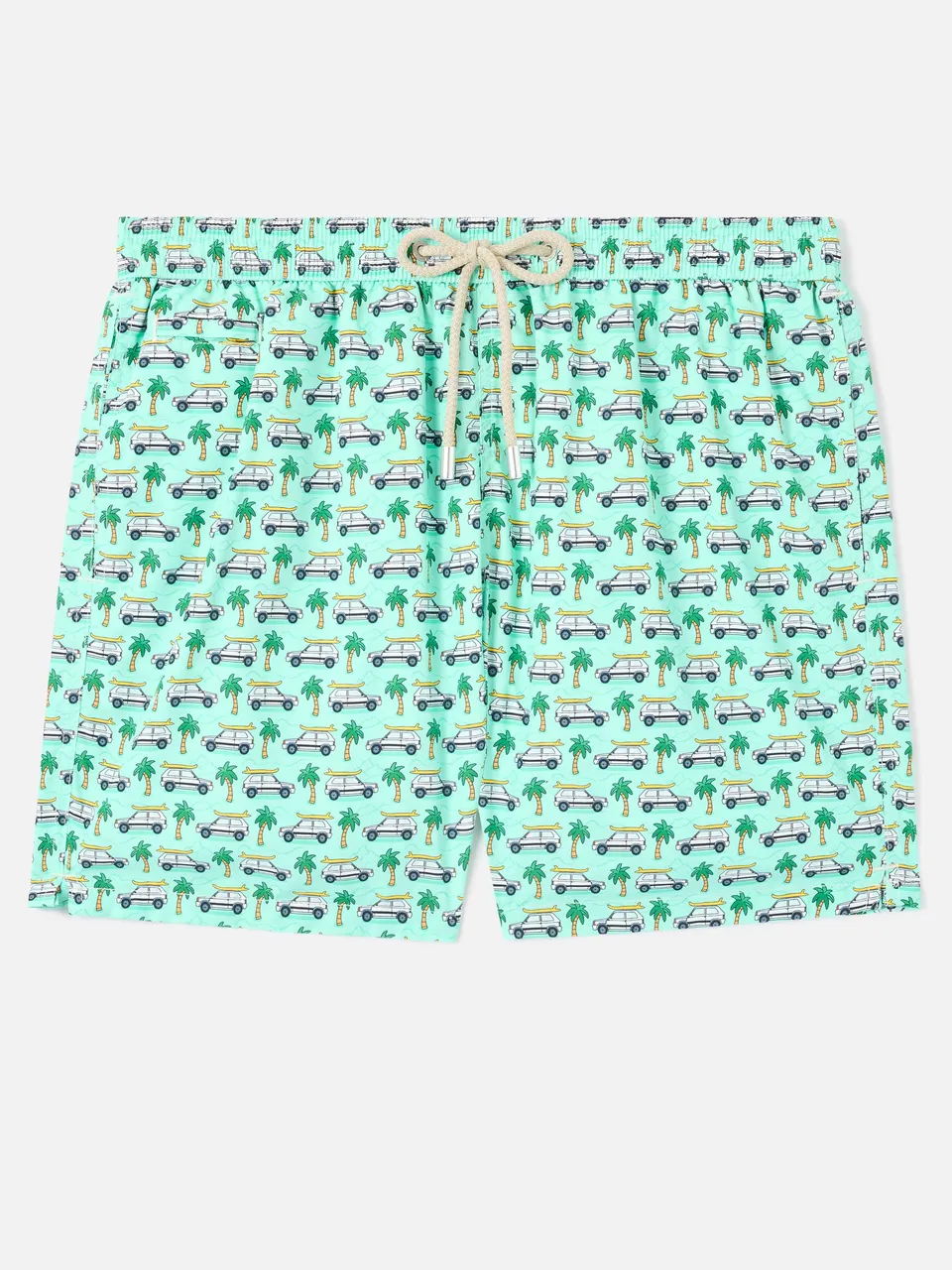 mc2-saint-barth-lighting-micro-costume-uomo-panda-verde-special-edition image 1