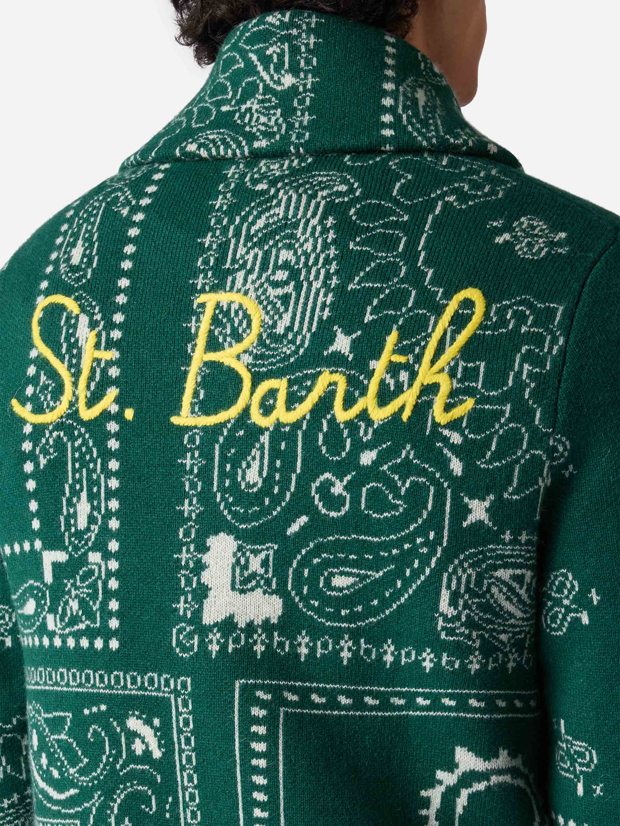 mc2-saint-barth-giacca-max-in-maglia-jacquard-bandana-con-ricamo-misto-cashmere- image 4