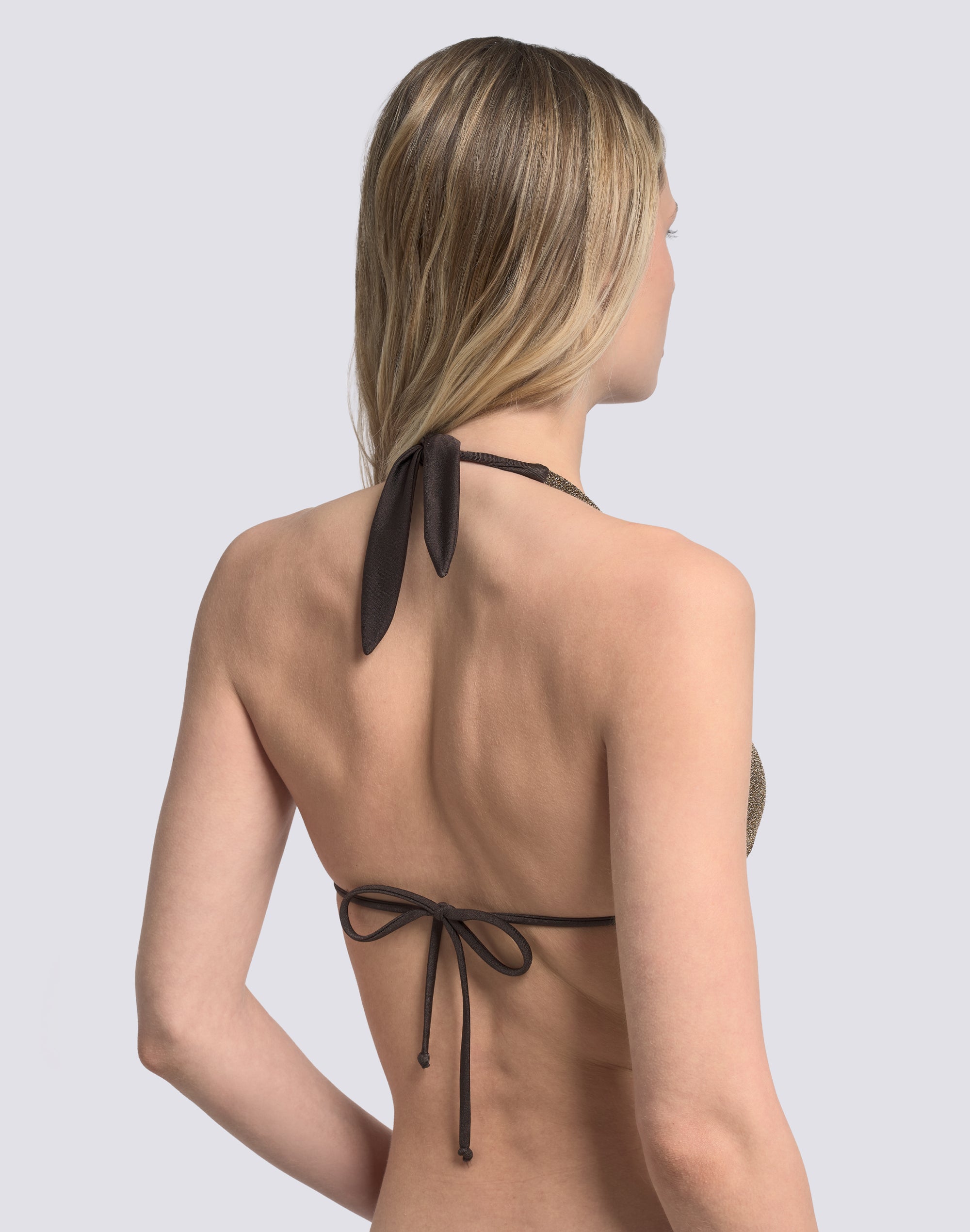 sundek-top-bikini-donna-a-triangolo-americano-in-lurex image 4