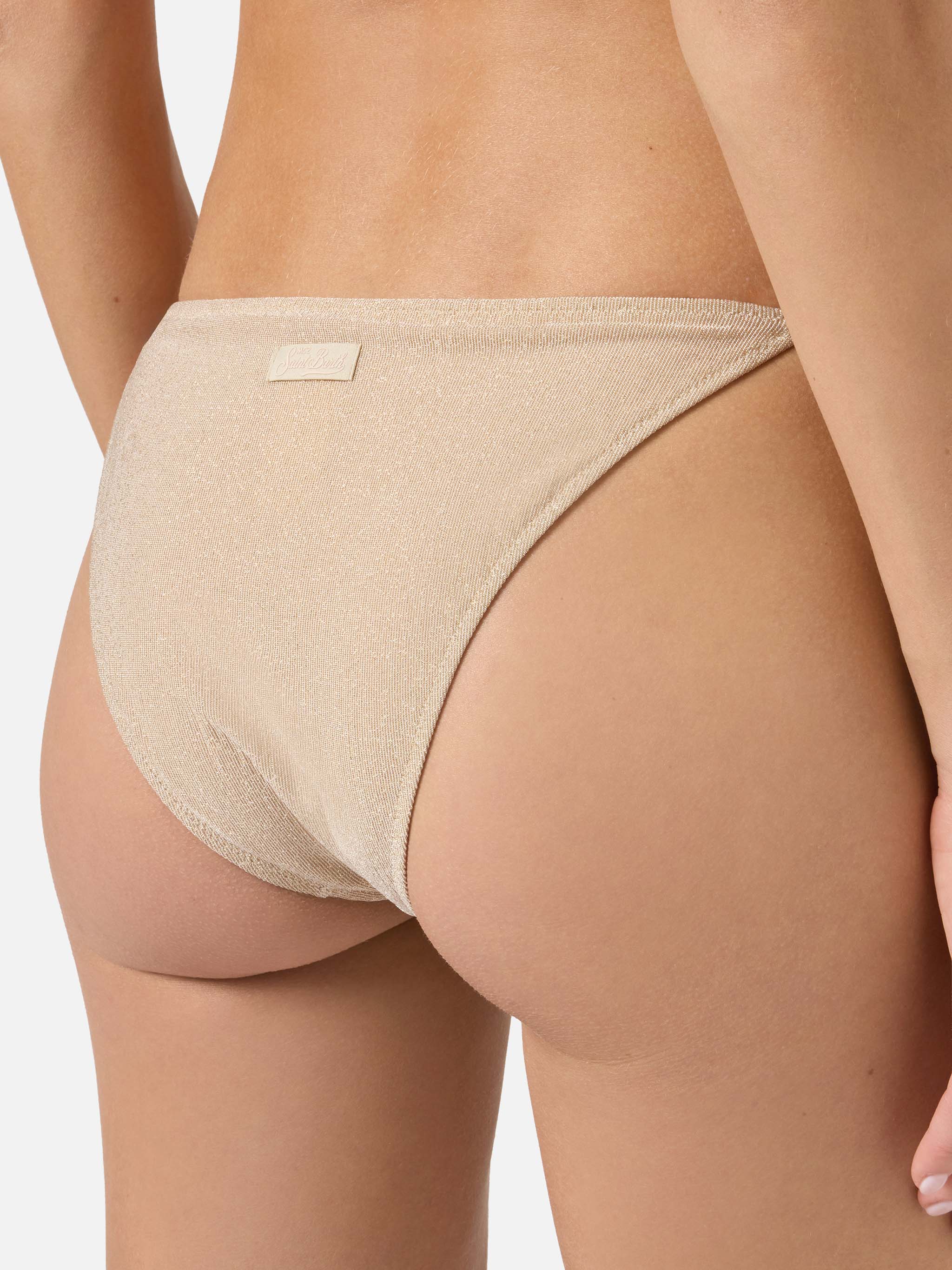 mc2-saint-barth-leah-teen-bikini-ragazza-triangolo-lurex-oro image 5