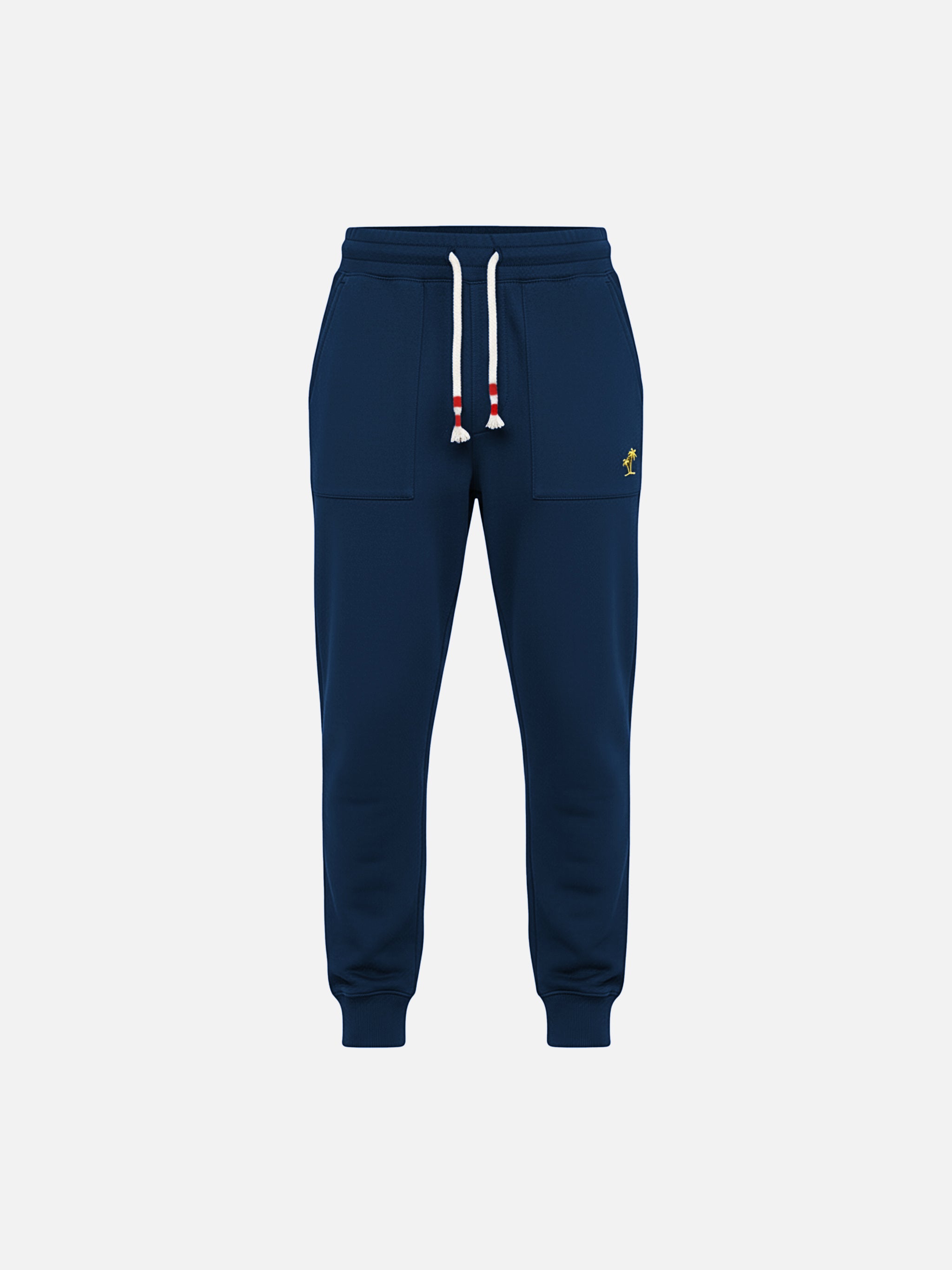 mc2-saint-barth-pantaloni-tuta-bolt-jr-blu-melange-in-cotone-boy image 1