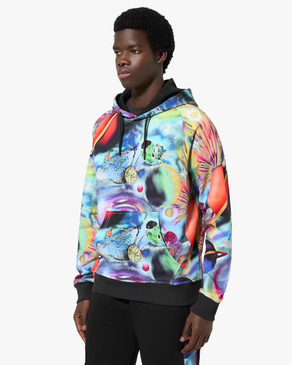 australian-essential-planet-hoodie-felpa-in-cotone-con-stampa-all-over image 1
