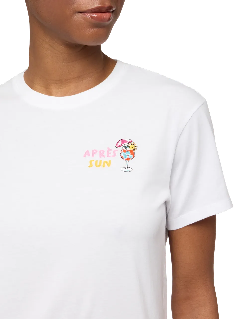 mc2-saint-barth-t-shirt-emilie-bianca-50-nervosa-50-deliziosa image 1