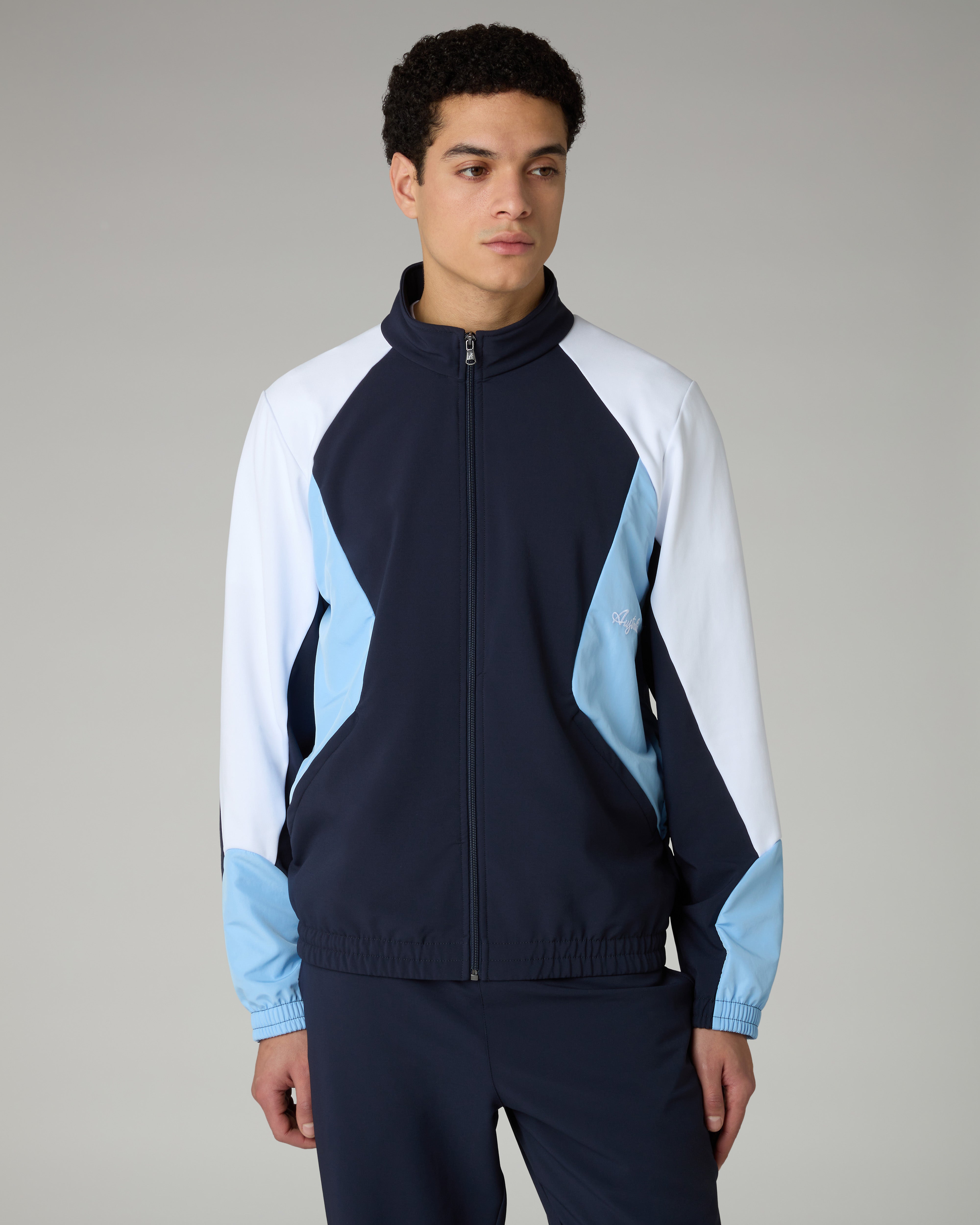 australian-color-block-match-tracksuit-tuta-eclipse-blue-full-zip image 4