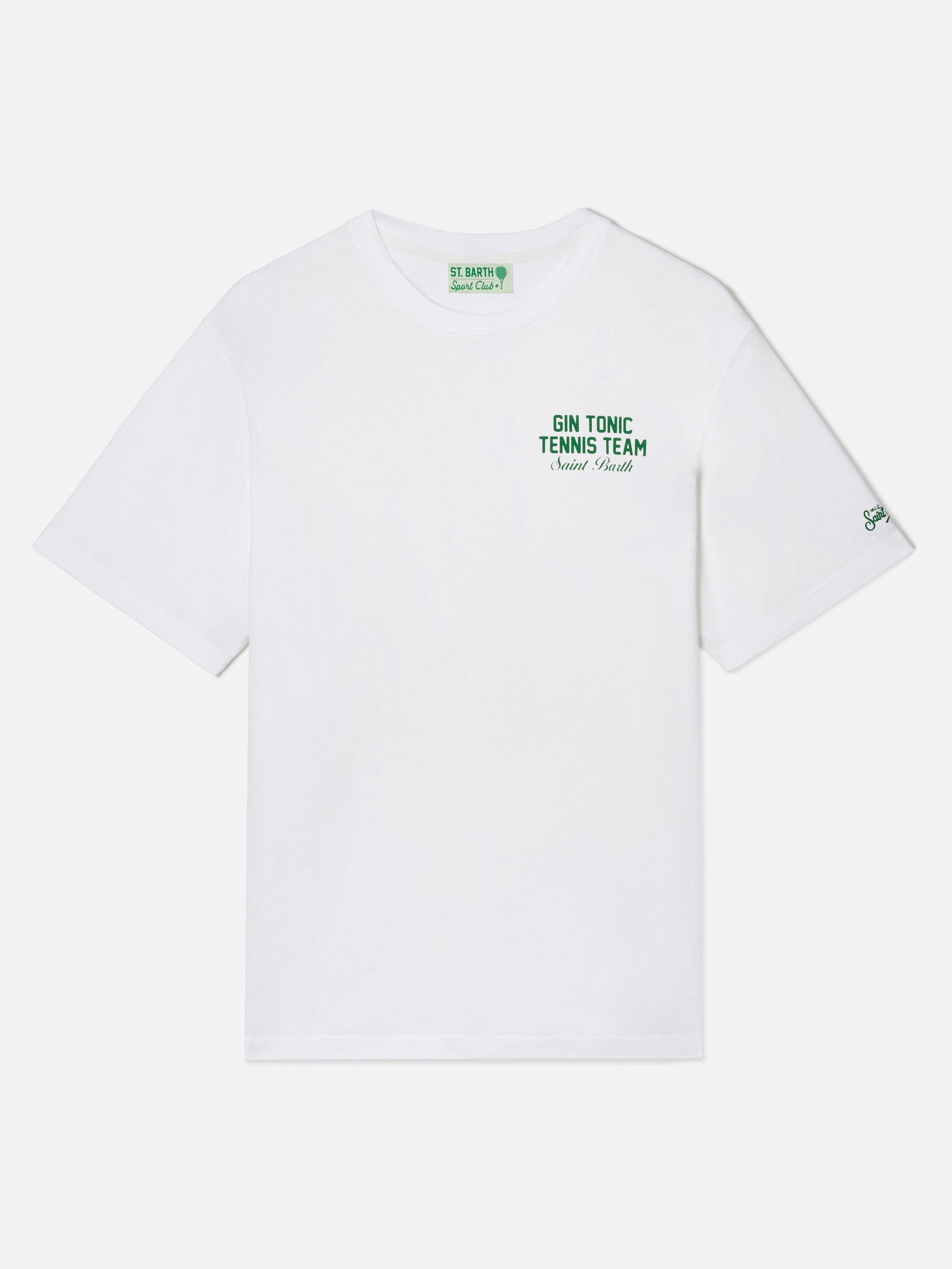 mc2-saint-barth-portland-t-shirt-uomo-bianca-gin-tonic-tennis-team image 5