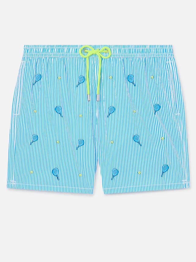 mc2-saint-barth-costume-mare-gustavia-in-seersucker-a-righe-con-ricami-padel image 1