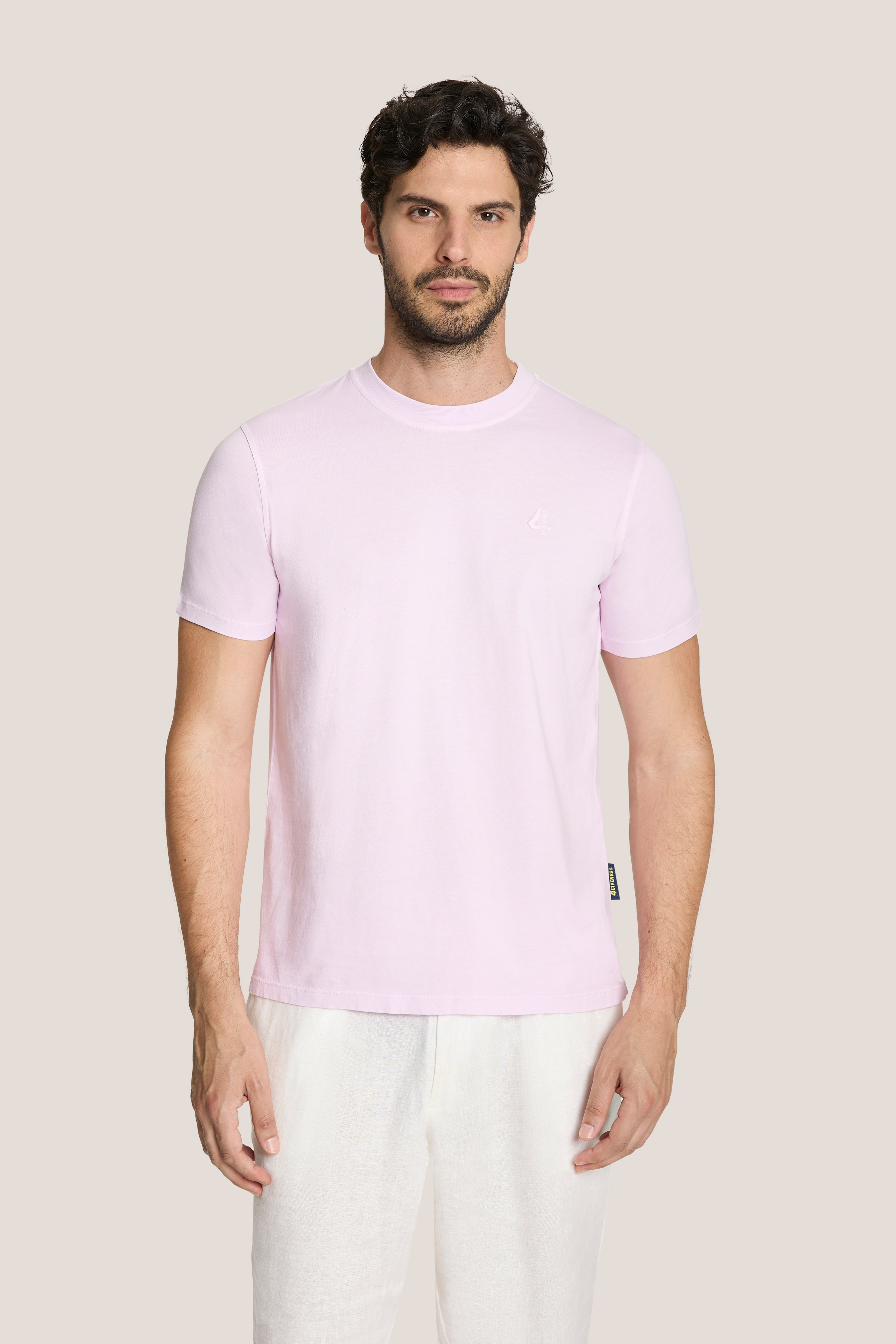 4giveness-old-basic-color-t-shirt-uomo-tinta-unita image 3