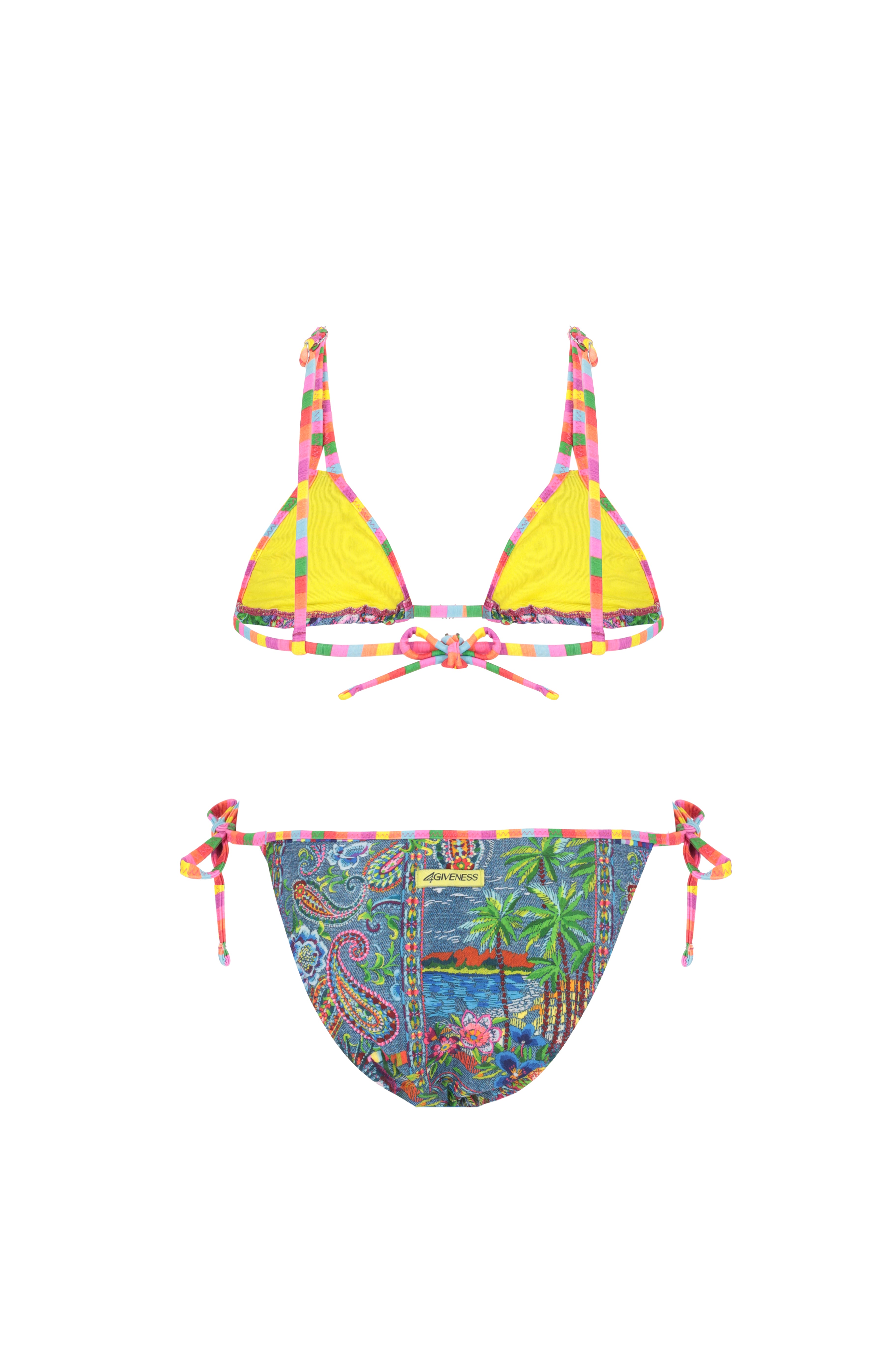 4giveness-bikini-triangolo-doppia-spallina-e-slip-laccetti-bimba image 2