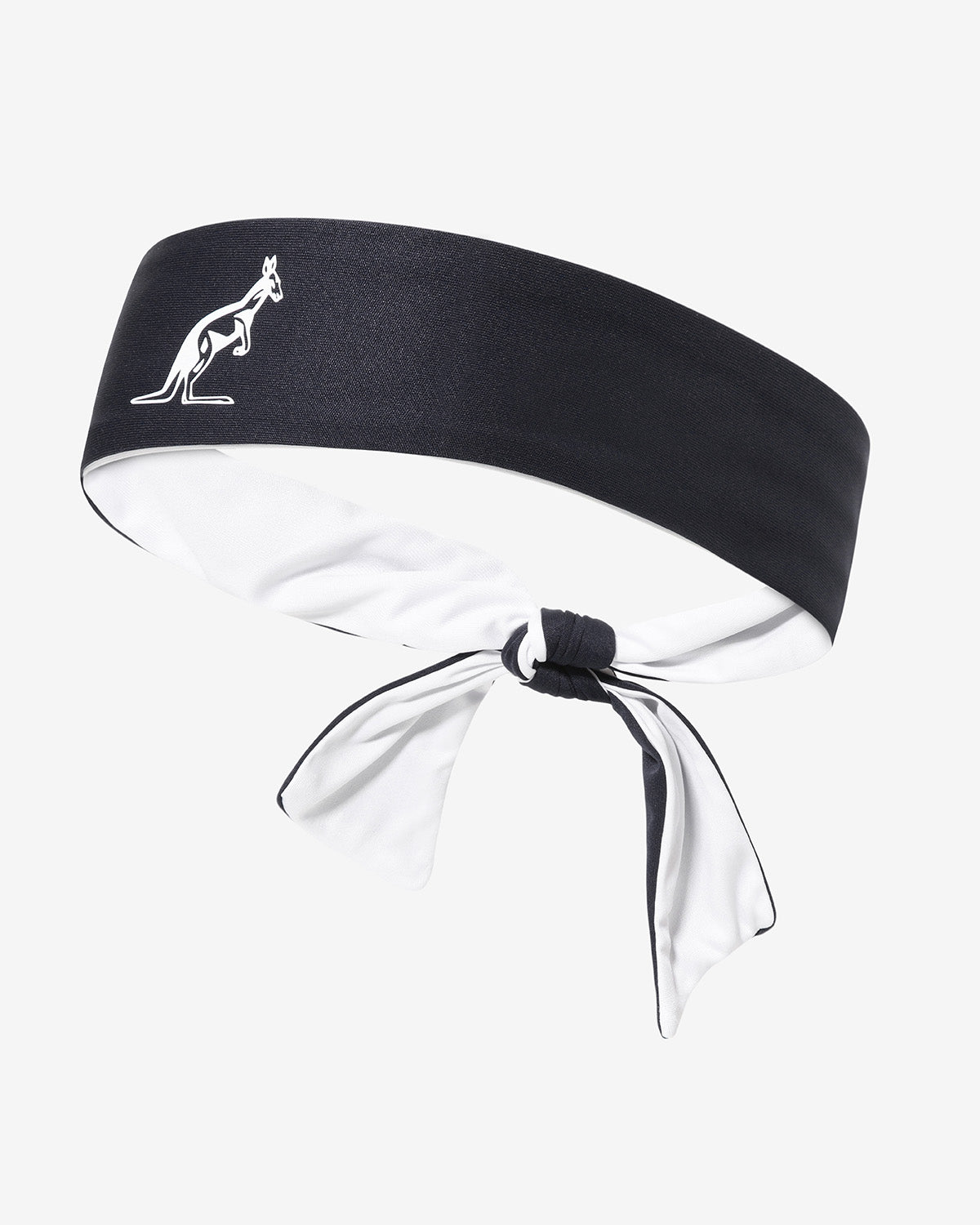 australian-bi-color-sweatband-fascia-tennis-blu-navy image 1