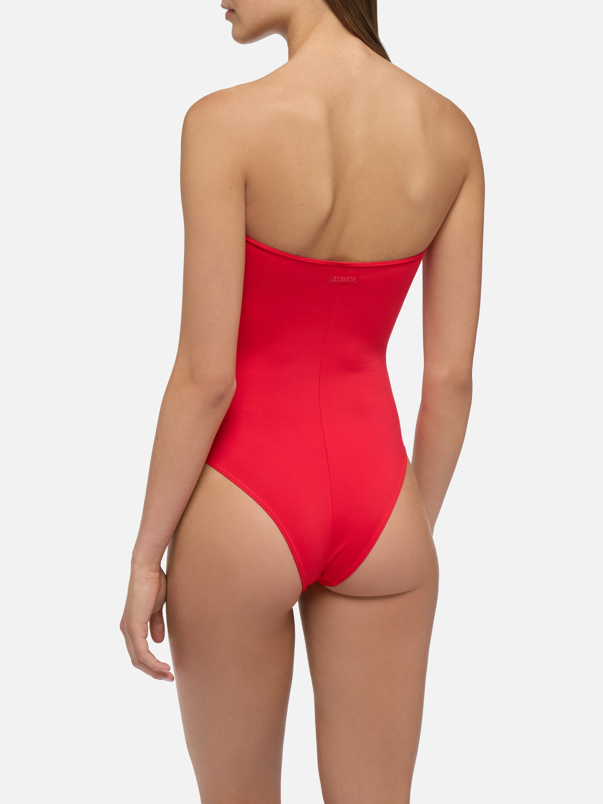 mc2-saint-barth-costume-intero-soleil-senza-spalline-rosso image 4