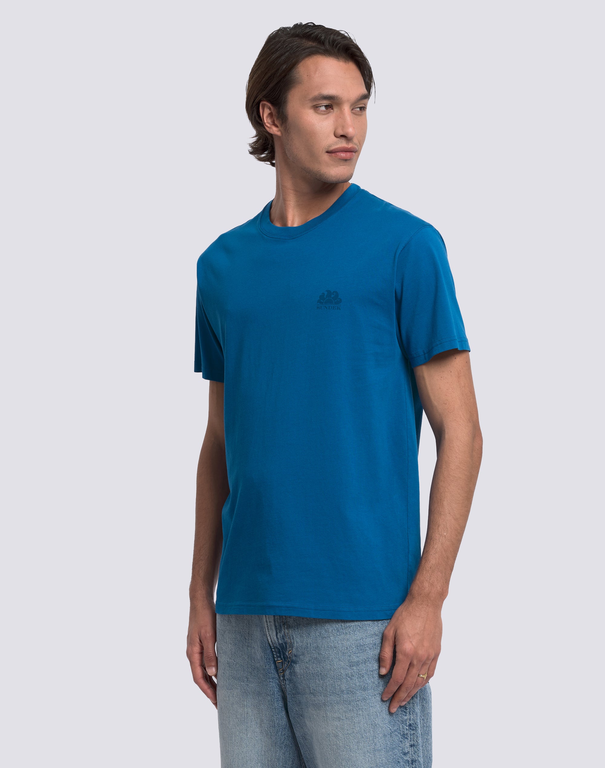 sundek-t-shirt-uomo-a-girocollo-con-logo-m129tej78ot image 4