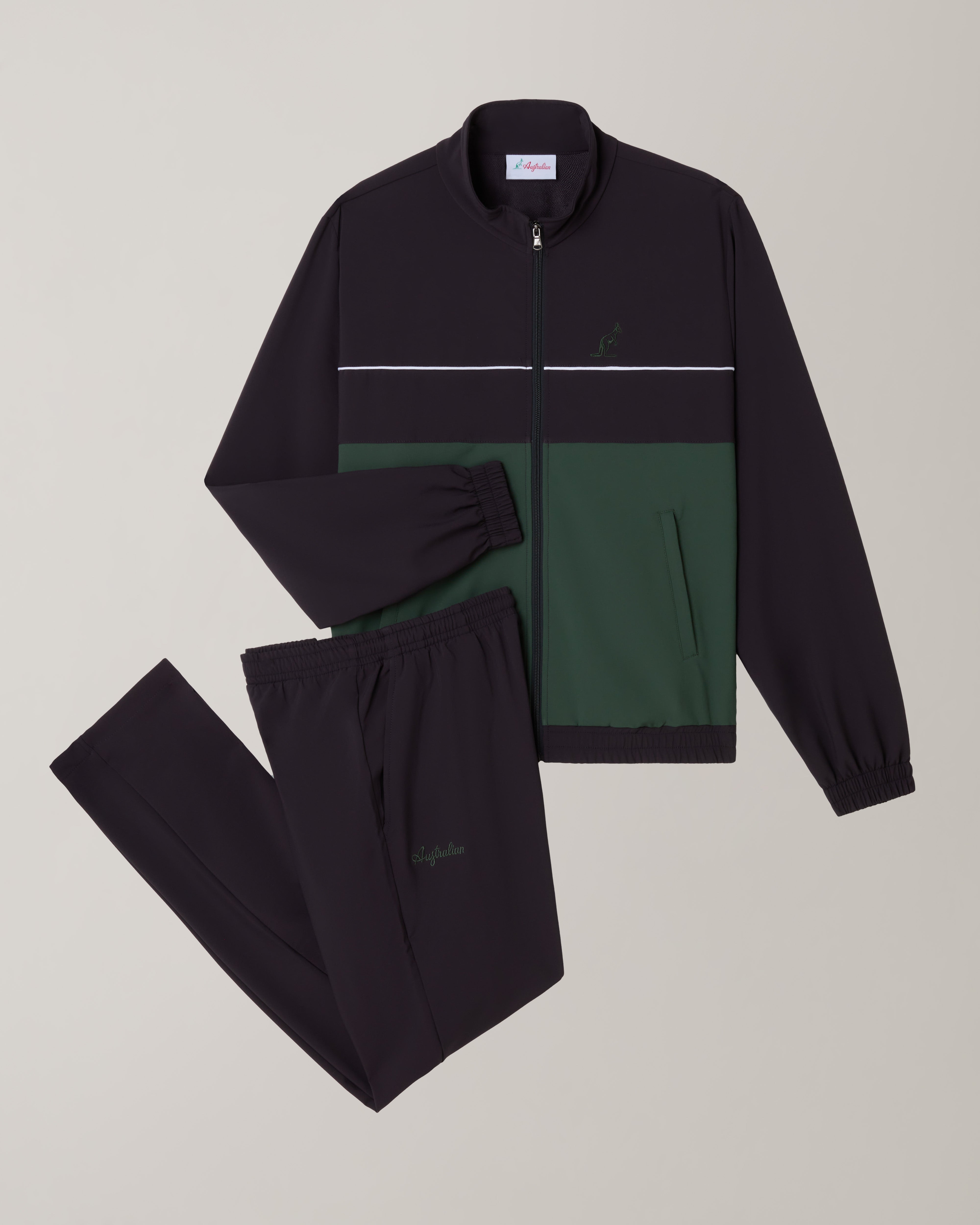 australian-icon-match-tracksuit-tuta-uomo-blu-navy-full-zip image 8