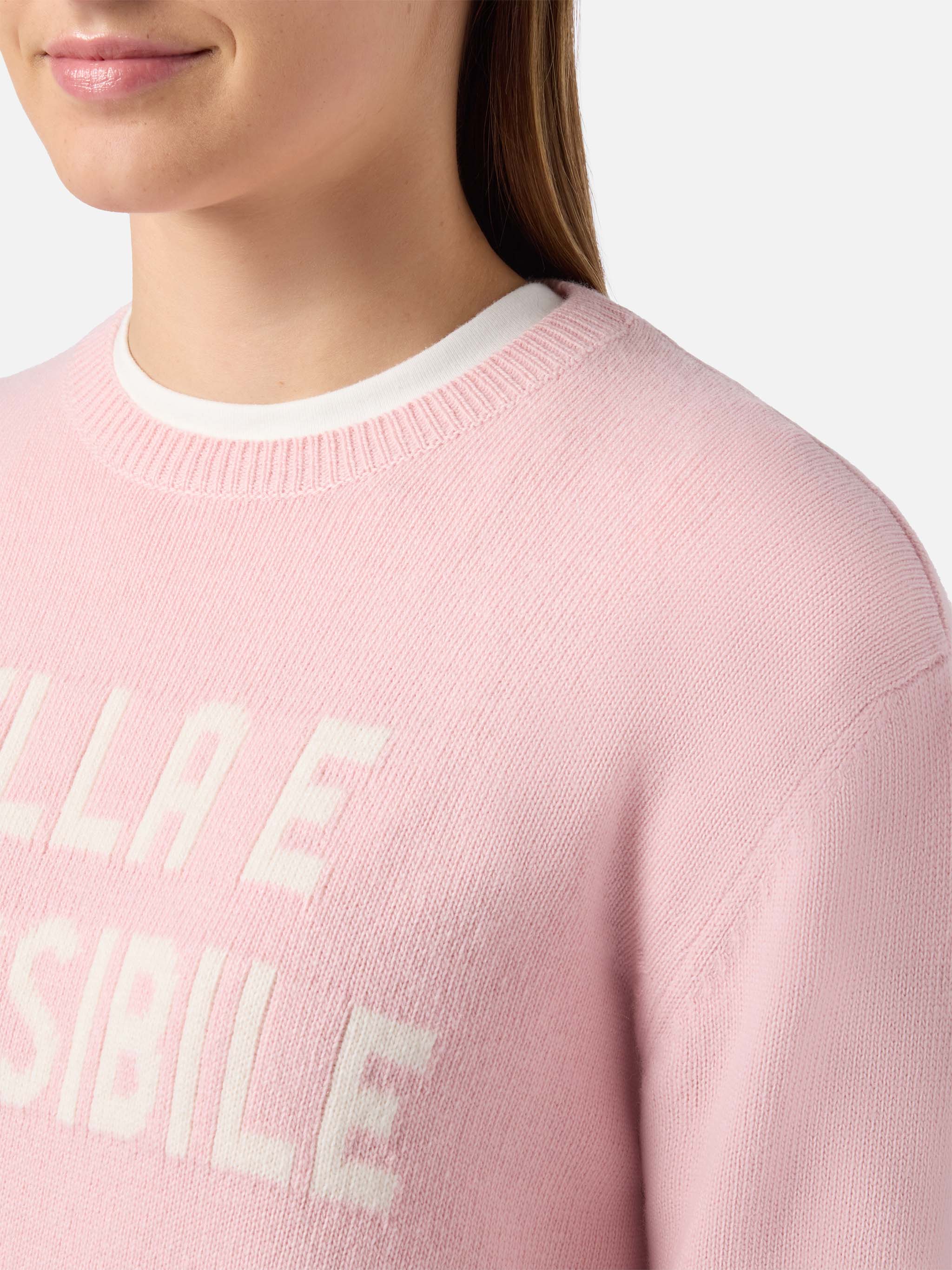 mc2-saint-barth-new-queen-maglione-donna-in-misto-cashmere-rosa-bella-e-impossib image 2