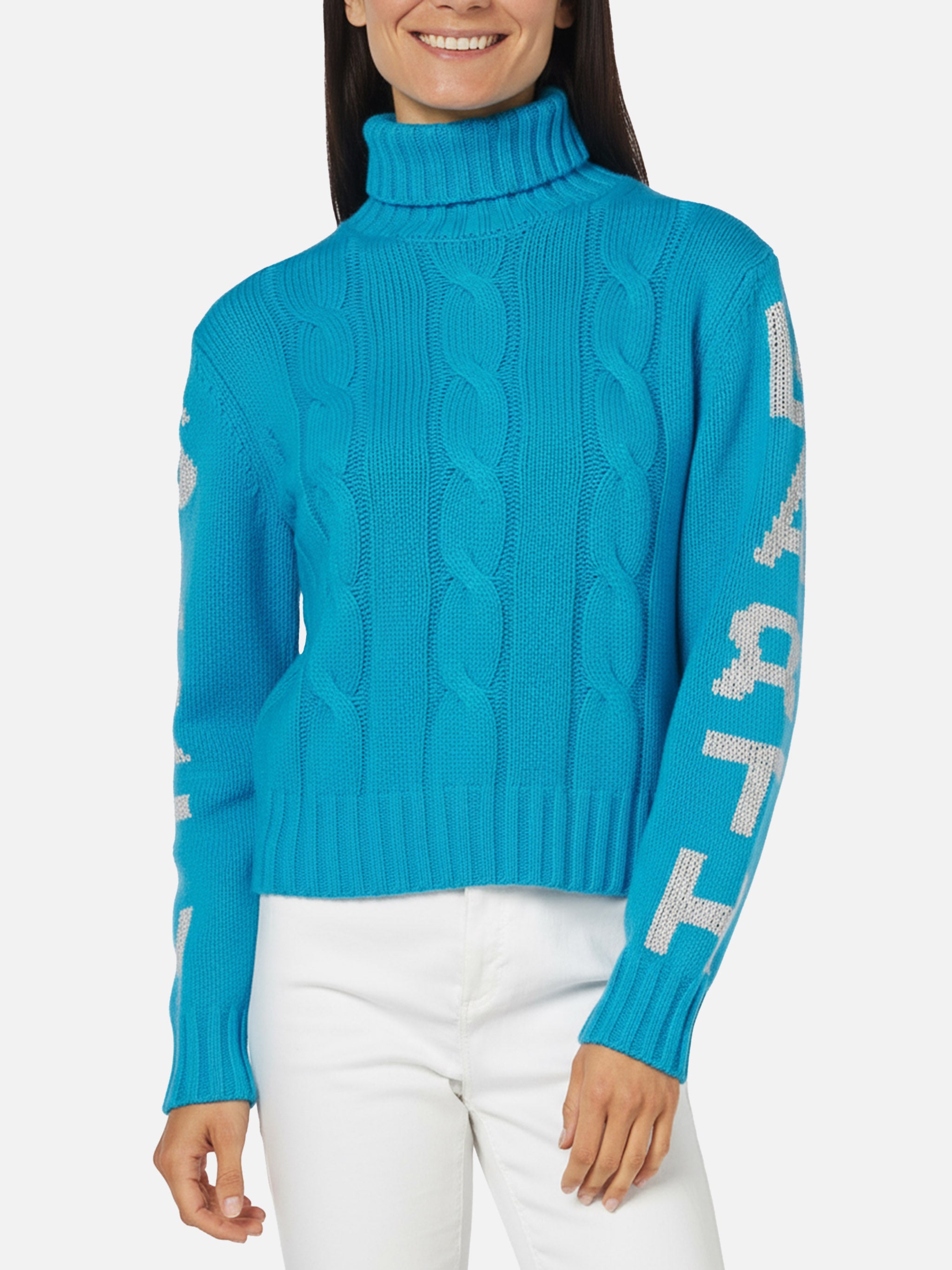 mc2-saint-barth-maglione-adler-donna-dolcevita-in-filato-pesante-turchese-con-ja image 1