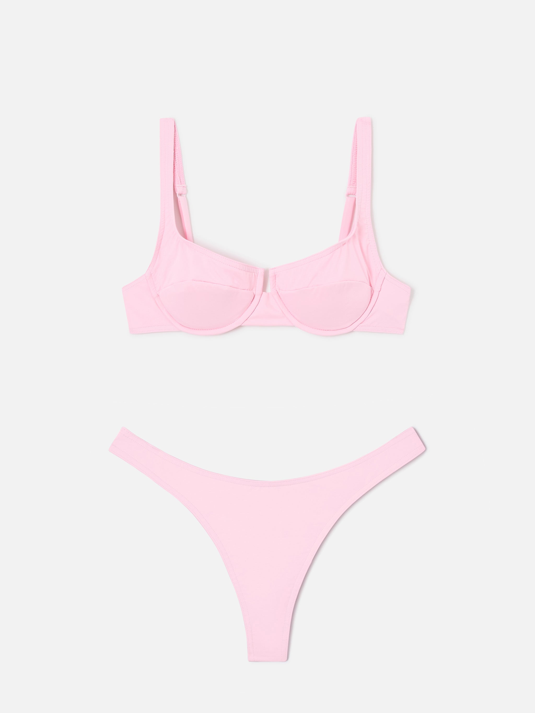 mc2-saint-barth-bikini-amira-naomi-balconette-rosa-chiaro-tinta-unita image 1