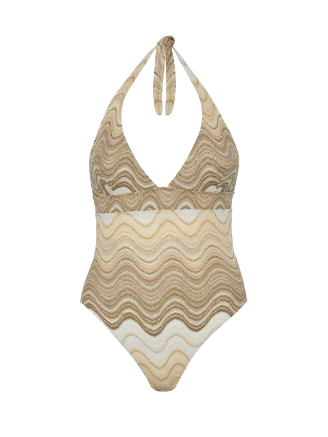 mc2-saint-barth-marylin-costume-intero-donna-in-raschel-ondulato-beige image 1