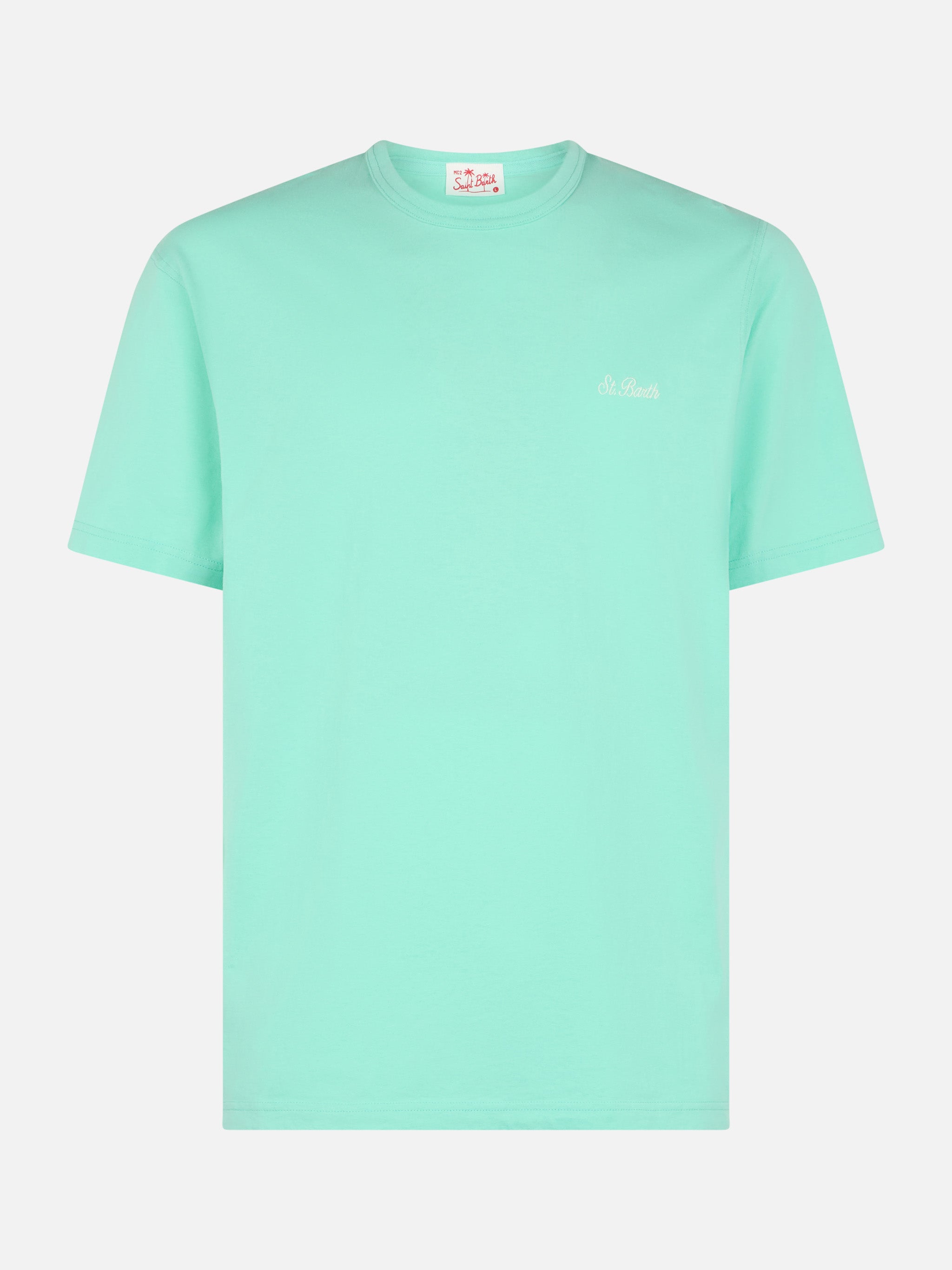 mc2-saint-barth-ecstasea-t-shirt-dover-uomo-cotone-verde-salvia image 1