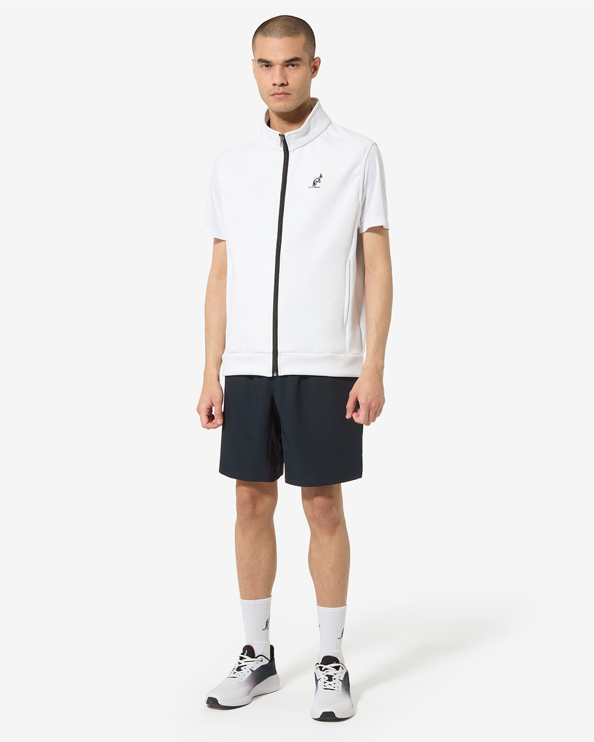 australian-energy-gilet-bianco-gilet-tennis-vole image 2