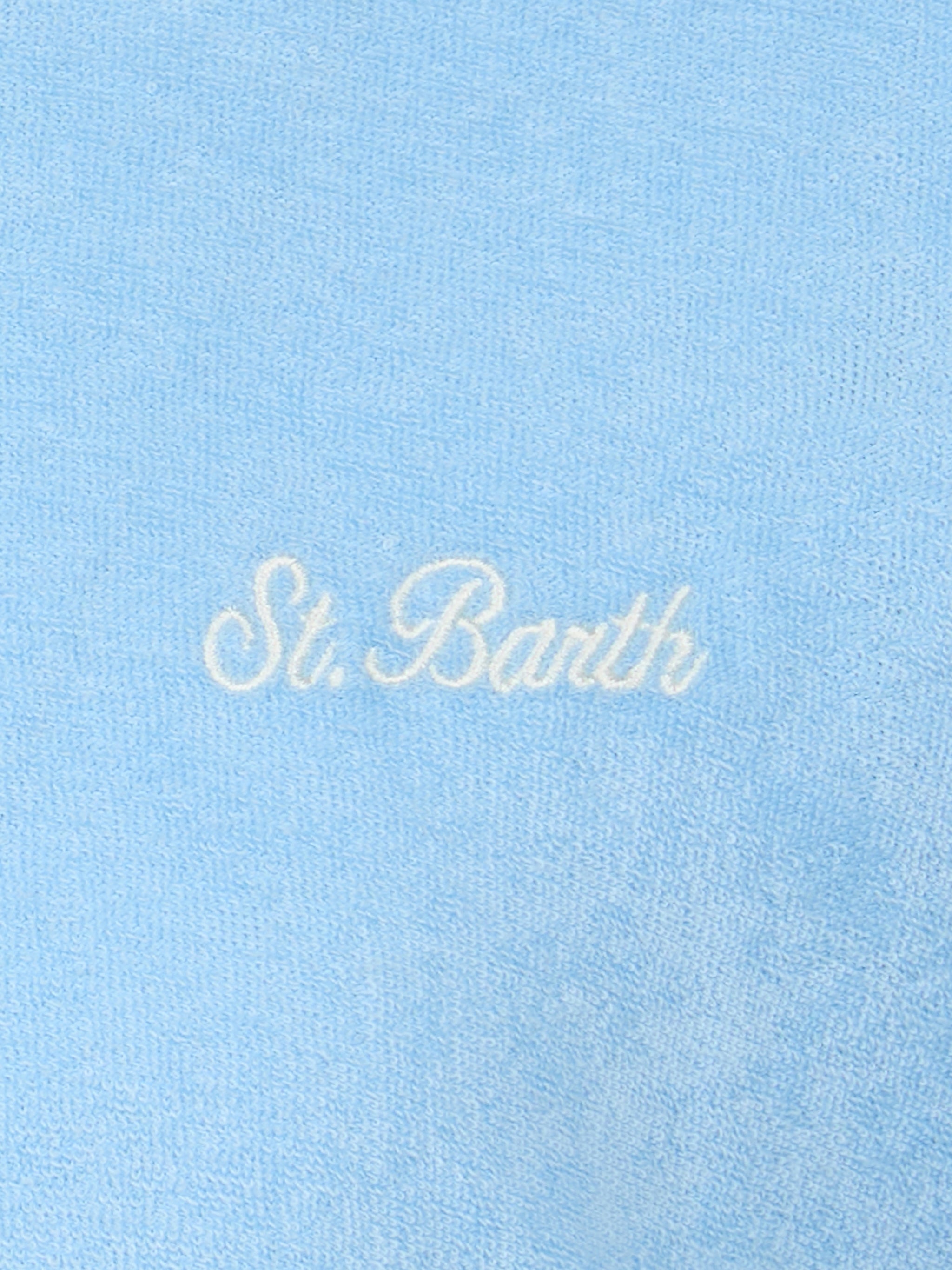 mc2-saint-barth-t-shirt-bambino-gary-in-spugna-azzurra-con-ricamo-st-barth image 3