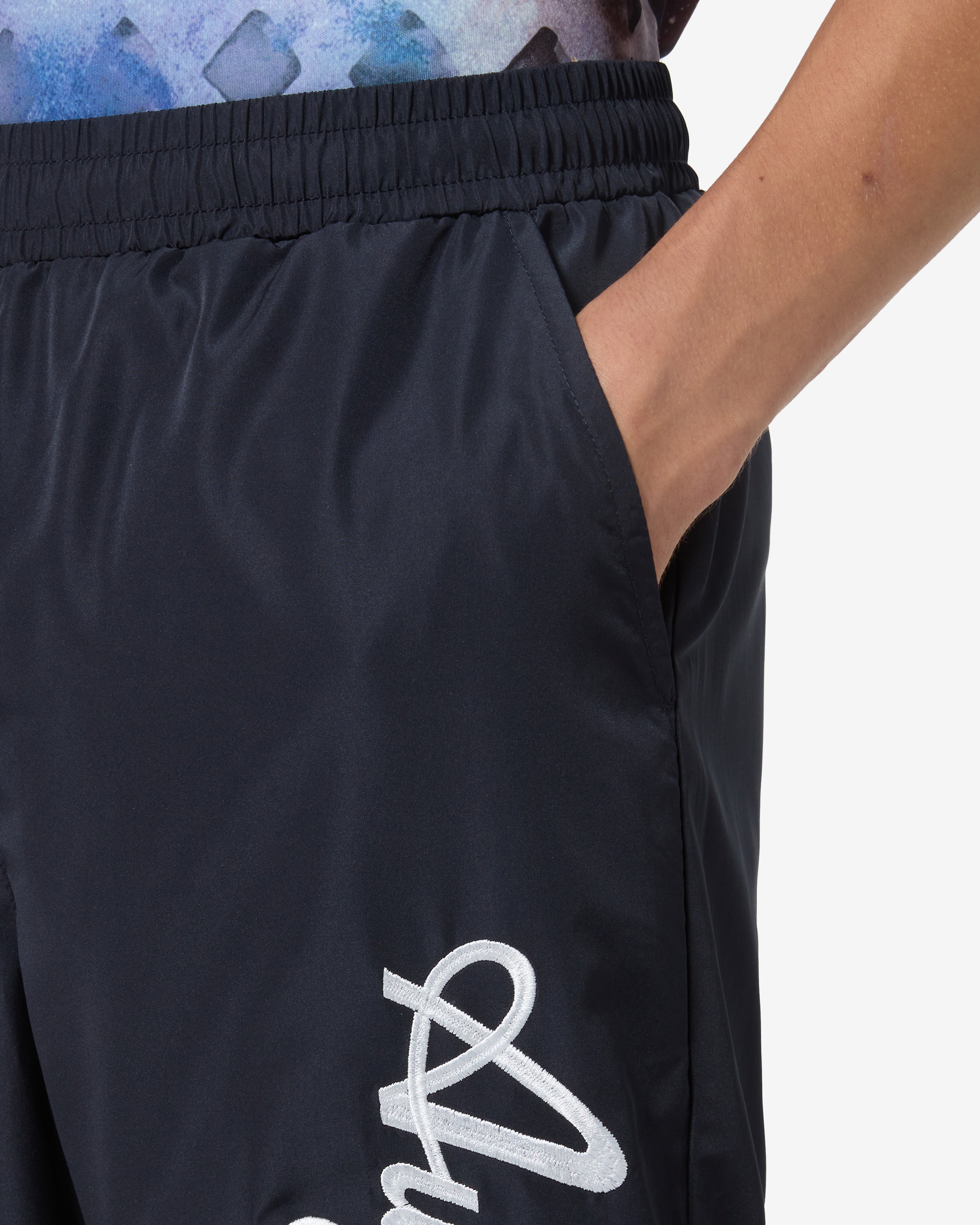 australian-logo-smash-track-pant-pantalone-tuta-blu-navy-foderato image 4