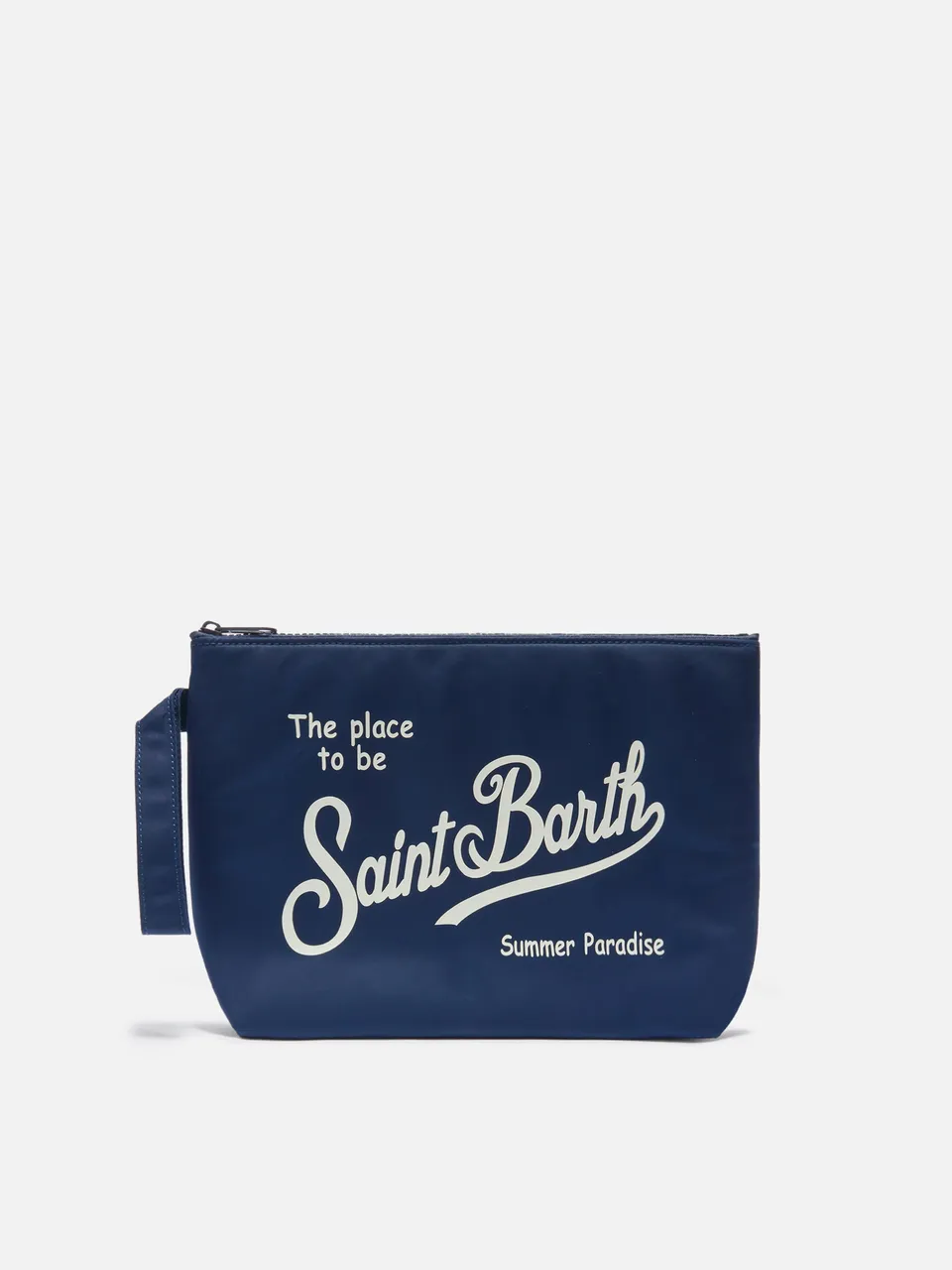 mc2-saint-barth-pochette-aline-in-nylon-blu-tinta-unita image 1