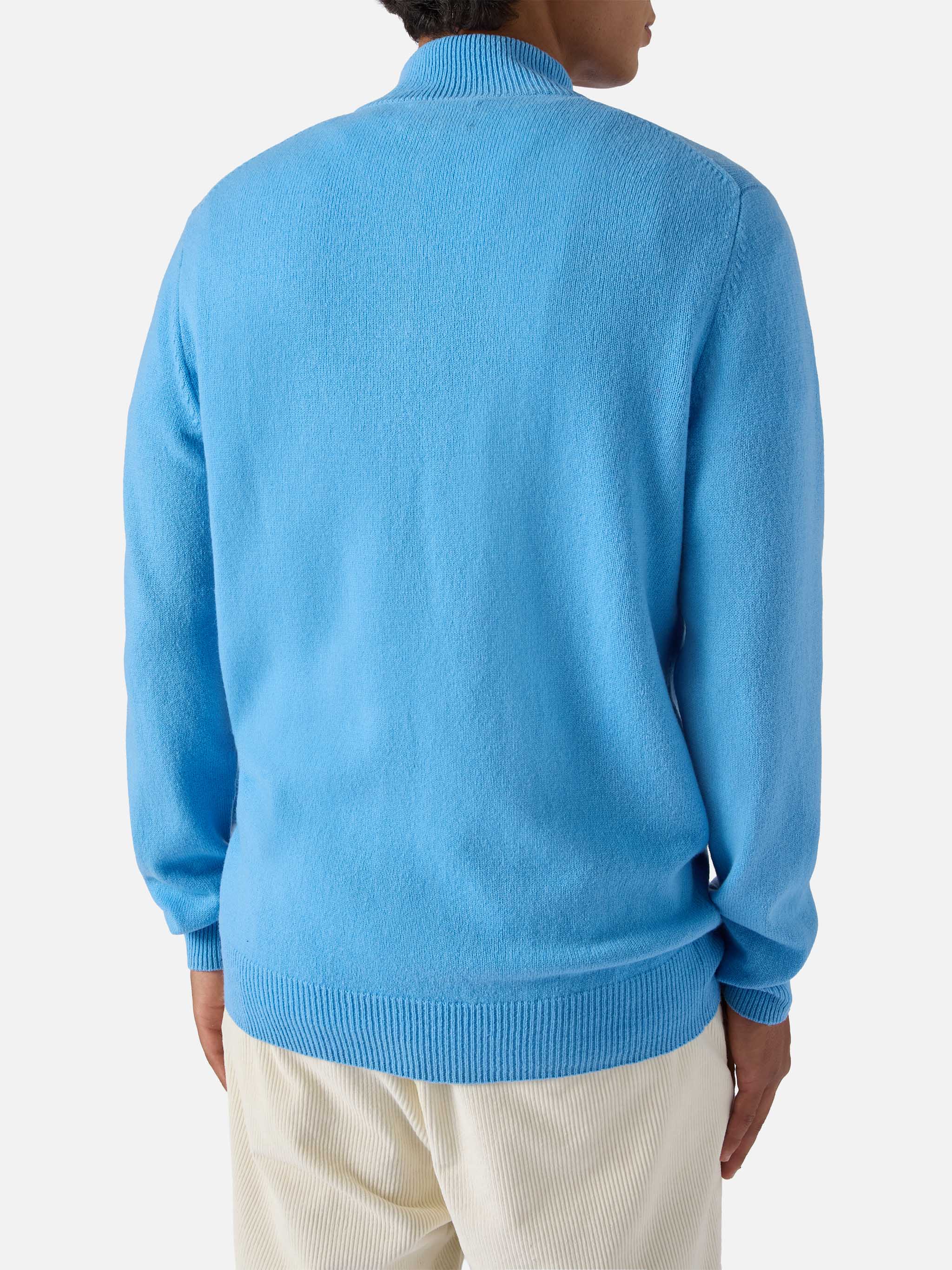 mc2-saint-barth-jermyn-pullover-mezza-zip-in-100-lambswool-azzurro-polvere-uomo image 3