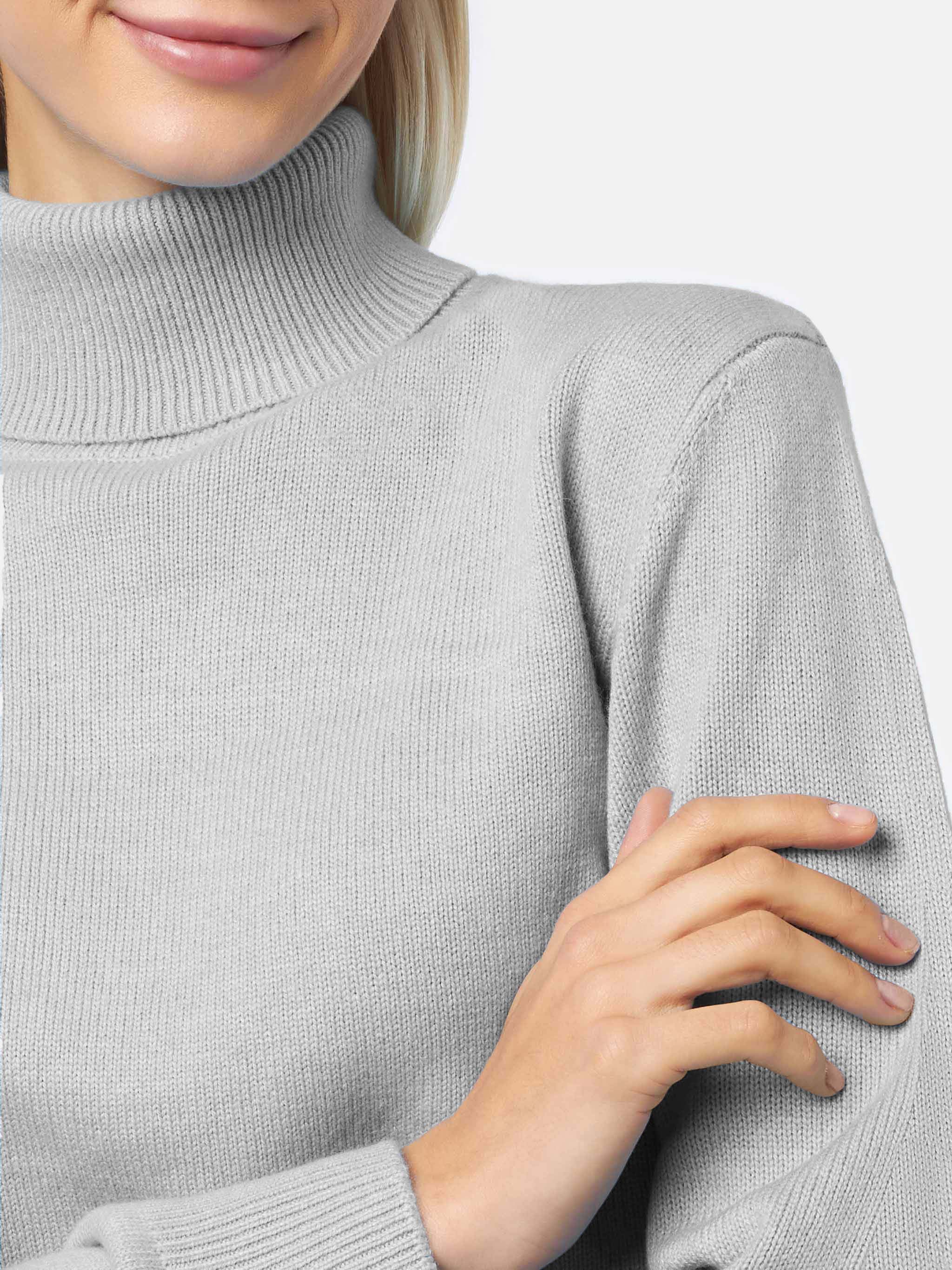 mc2-saint-barth-moody-maglia-in-puro-cashmere-m-lange-grigio-con-collo-alto image 2