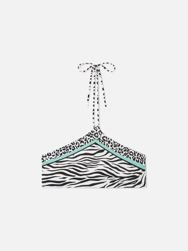 mc2-saint-barth-top-bikini-nairobi-halter-animalier-multicolor image 1