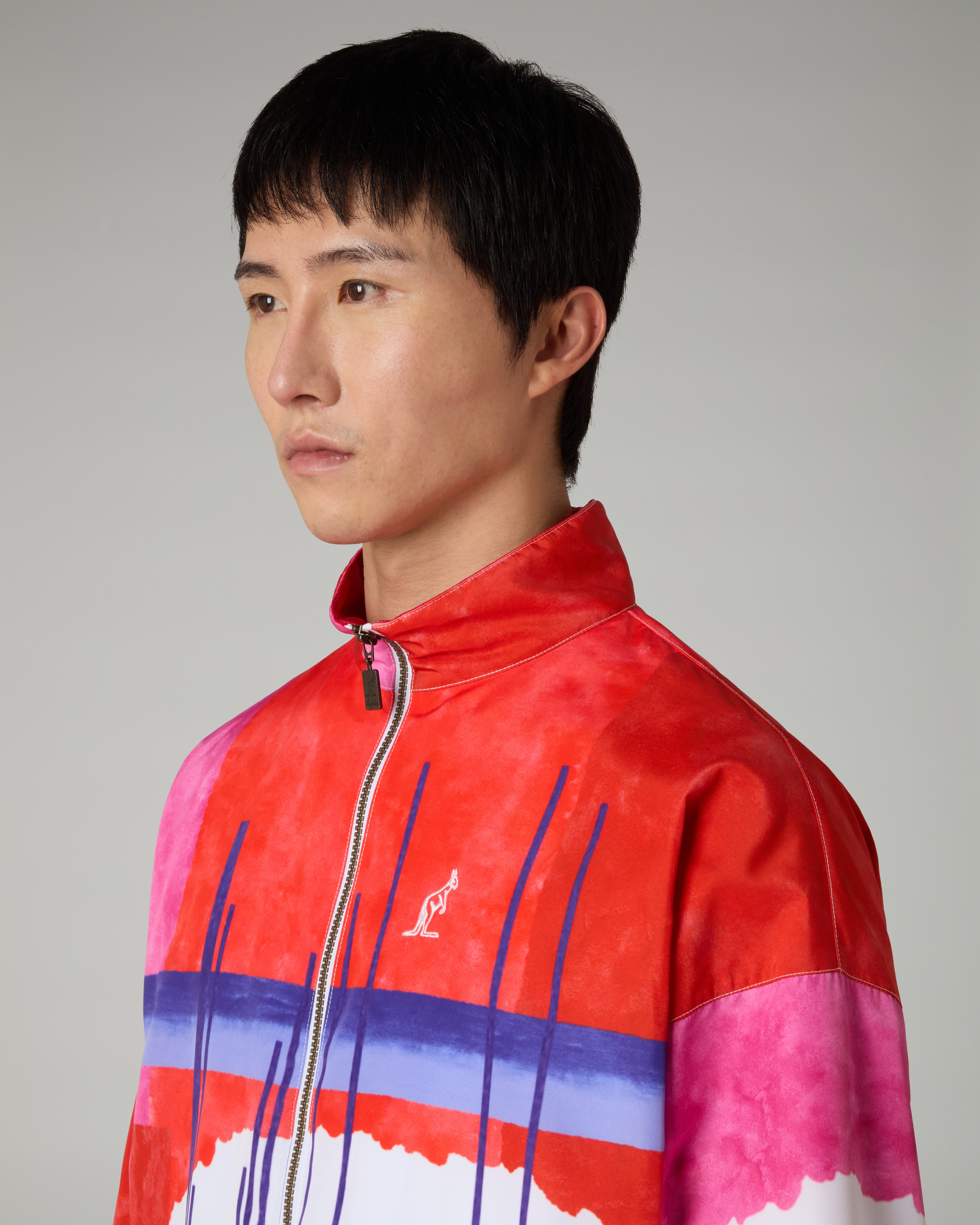 australian-goran-pink-track-jacket-giacca-smash-bright-red-superleggera image 4