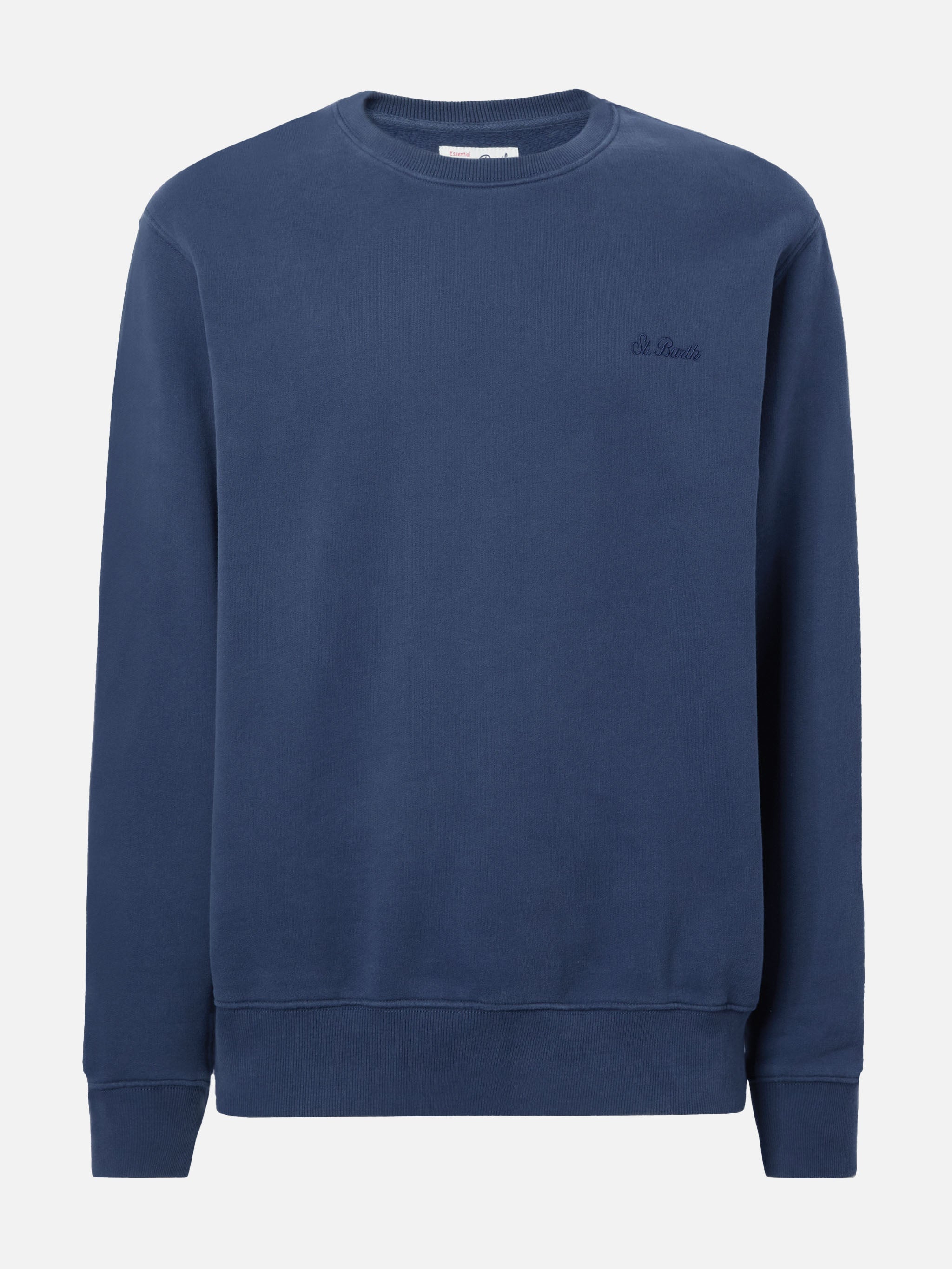 mc2-saint-barth-soho-felpa-cotone-blu-navy-ricamo-st-barth-uomo image 4